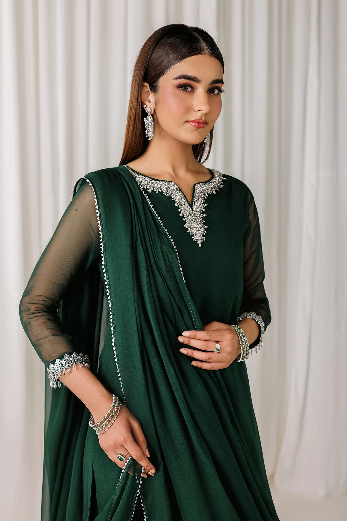 EMBROIDERED CHIFFON EN-1291 - Image 4