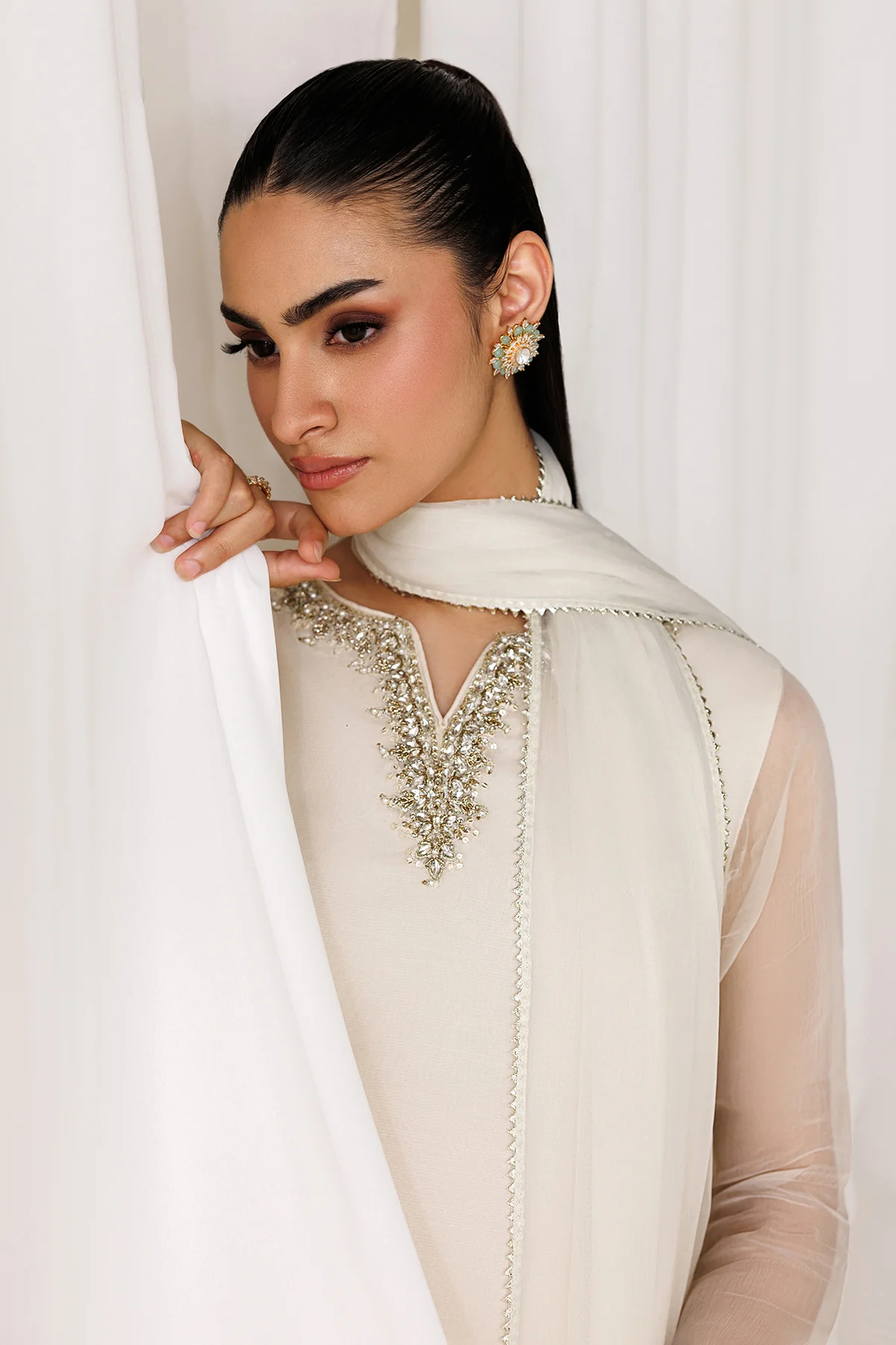 EMBROIDERED CHIFFON EN-1293 - Image 10
