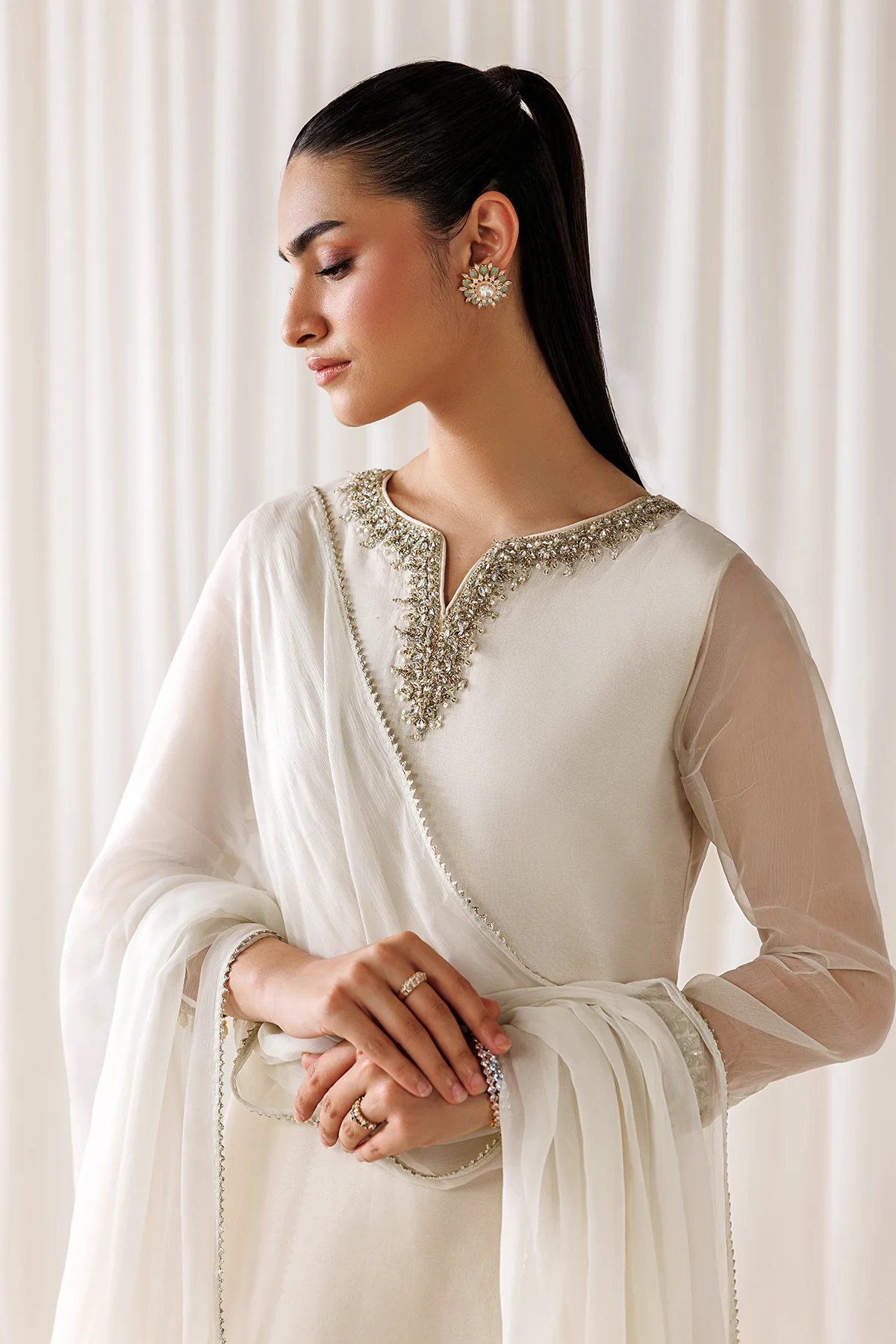 EMBROIDERED CHIFFON EN-1293 - Image 4