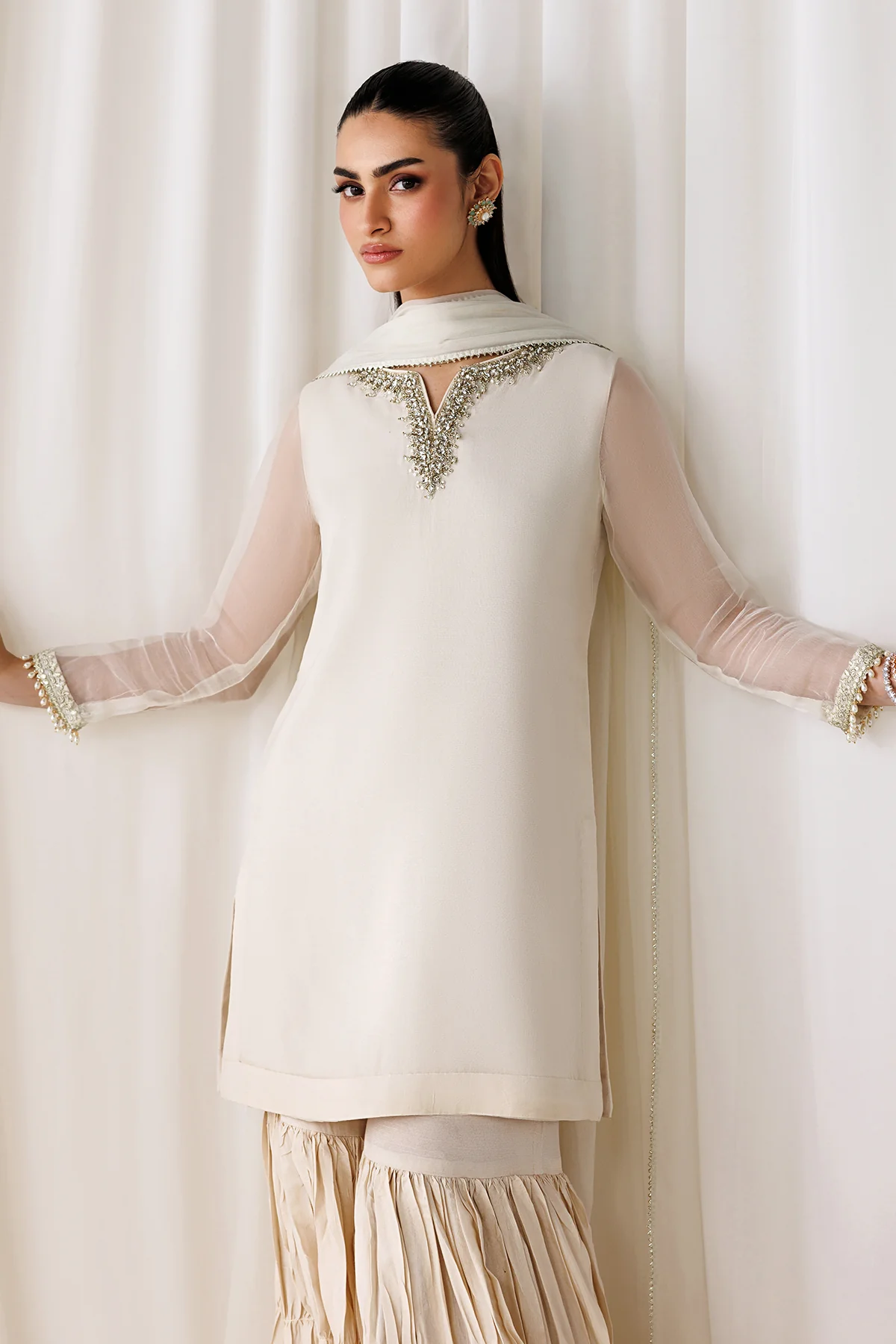 EMBROIDERED CHIFFON EN-1293 - Image 5