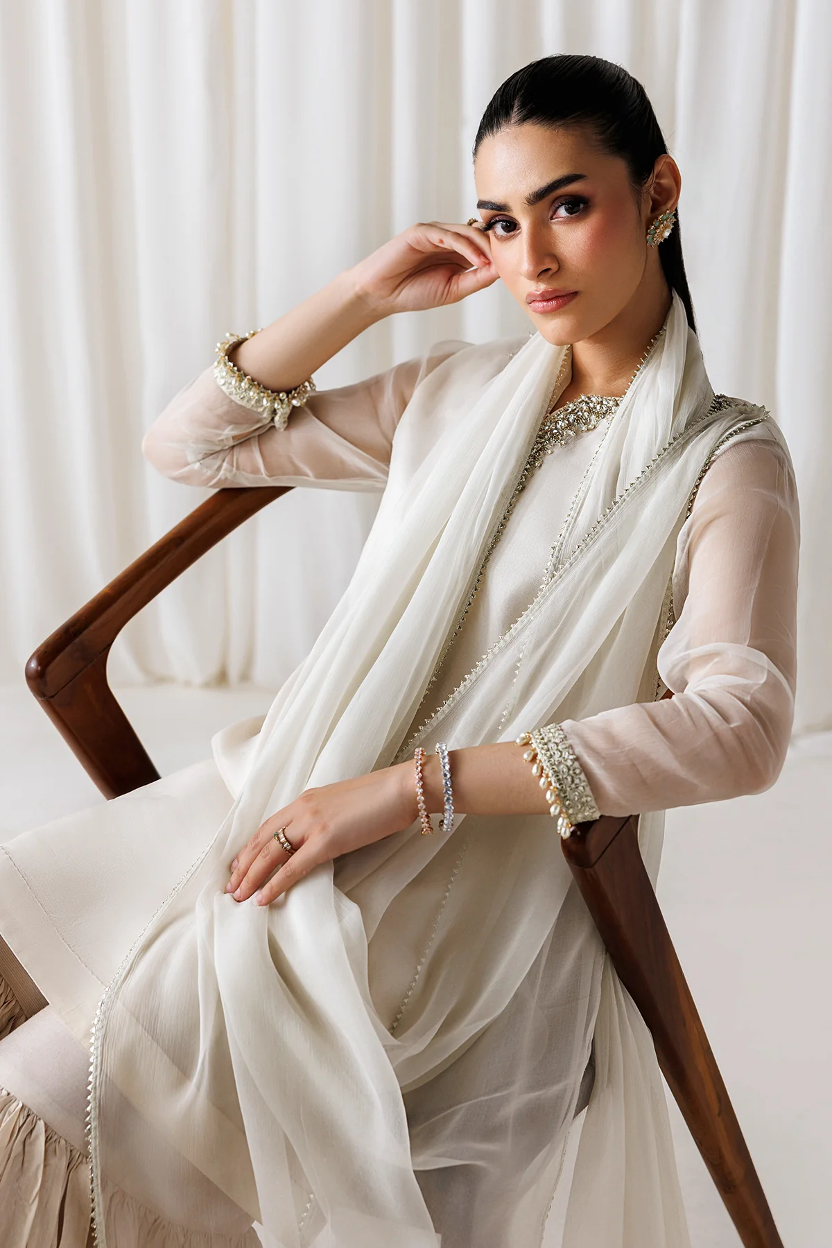 EMBROIDERED CHIFFON EN-1293 - Image 6