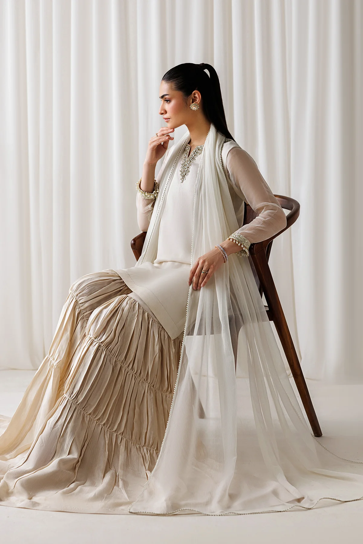 EMBROIDERED CHIFFON EN-1293 - Image 9
