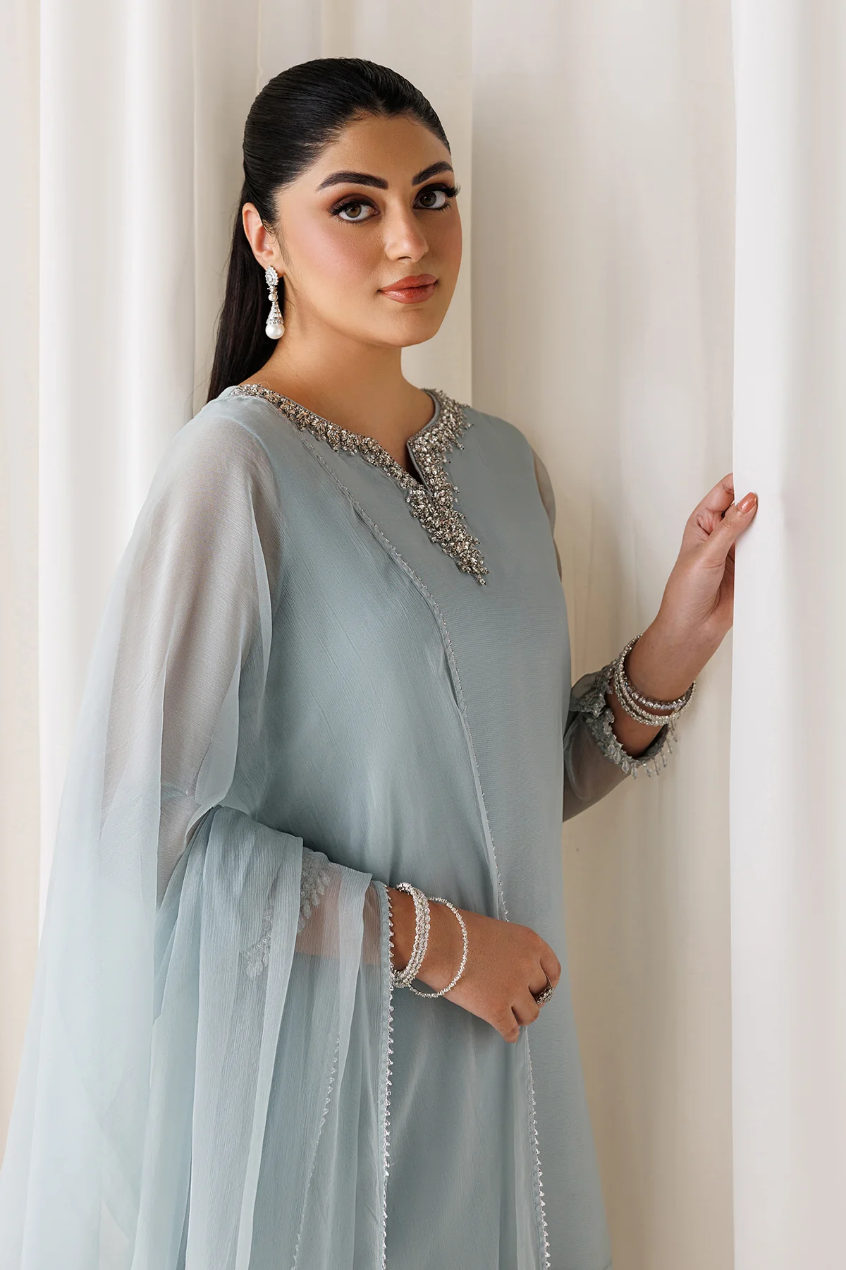 EMBROIDERED CHIFFON EN-1294 - Image 4
