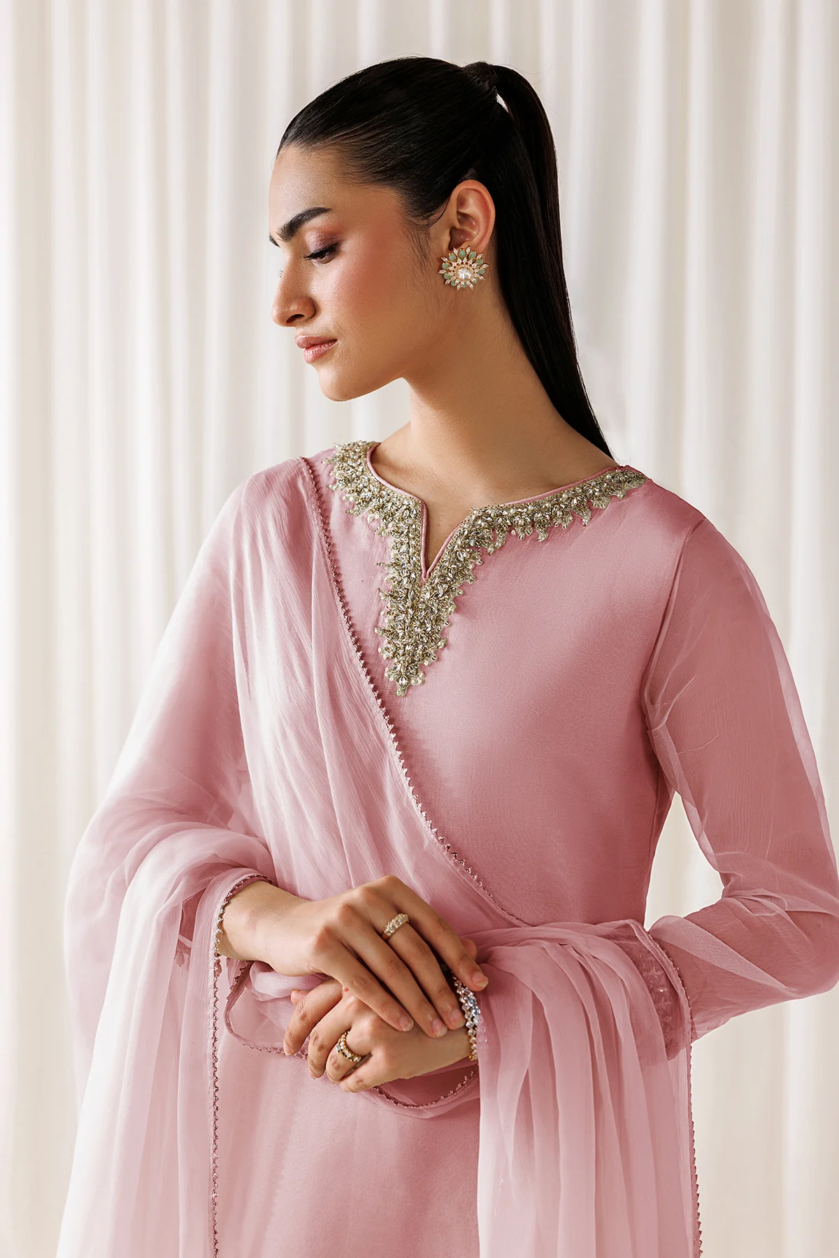 EMBROIDERED CHIFFON EN-1295 - Image 3