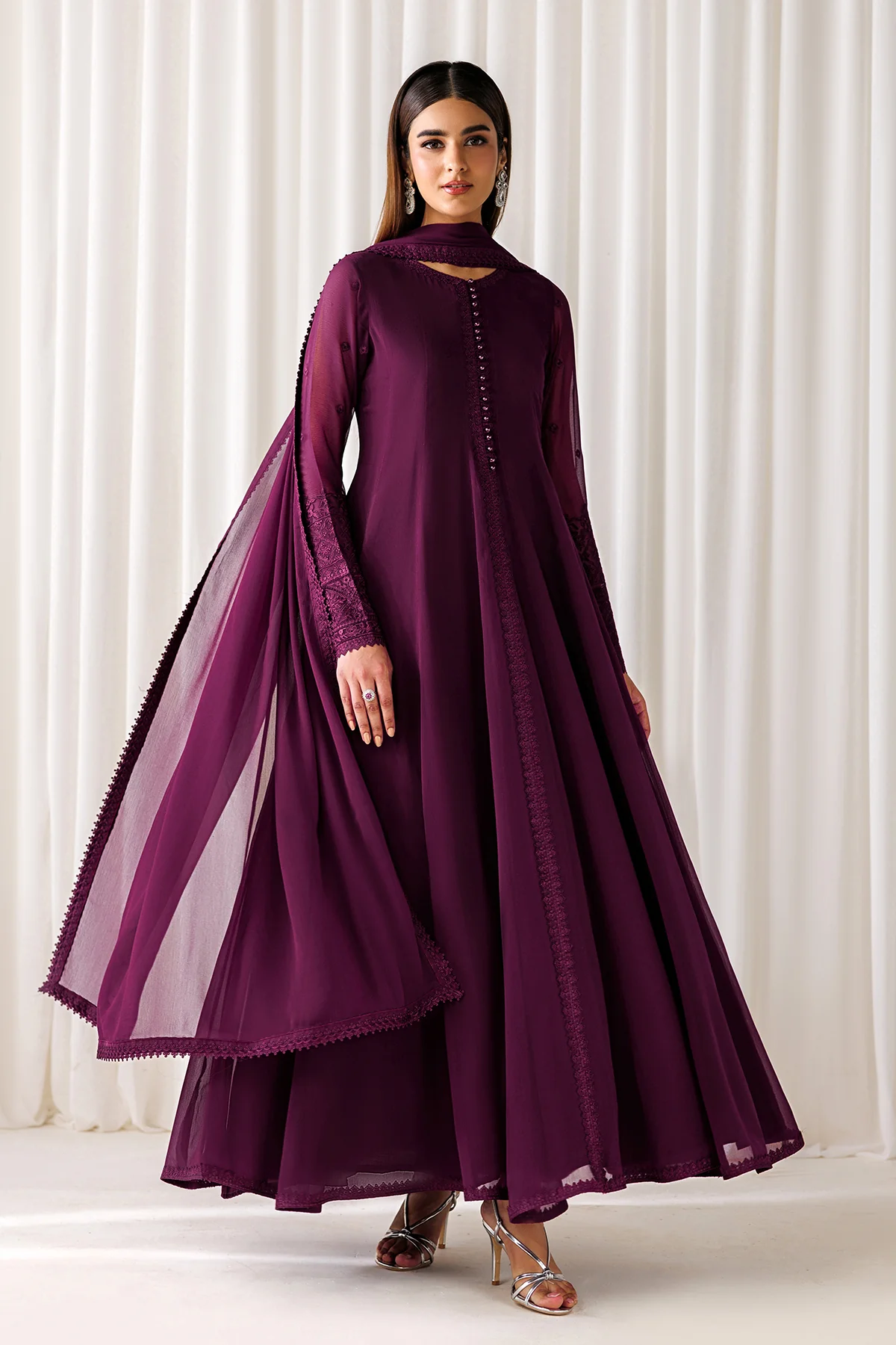 EMBROIDERED CHIFFON EN-1296 - Image 6