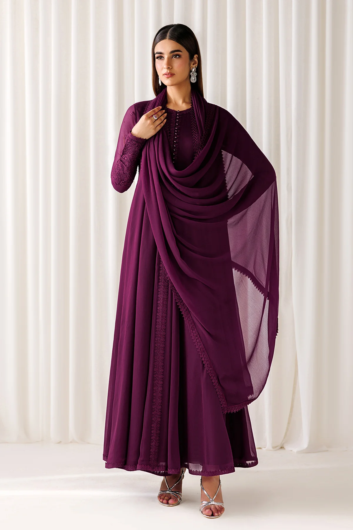 EMBROIDERED CHIFFON EN-1296 - Image 7