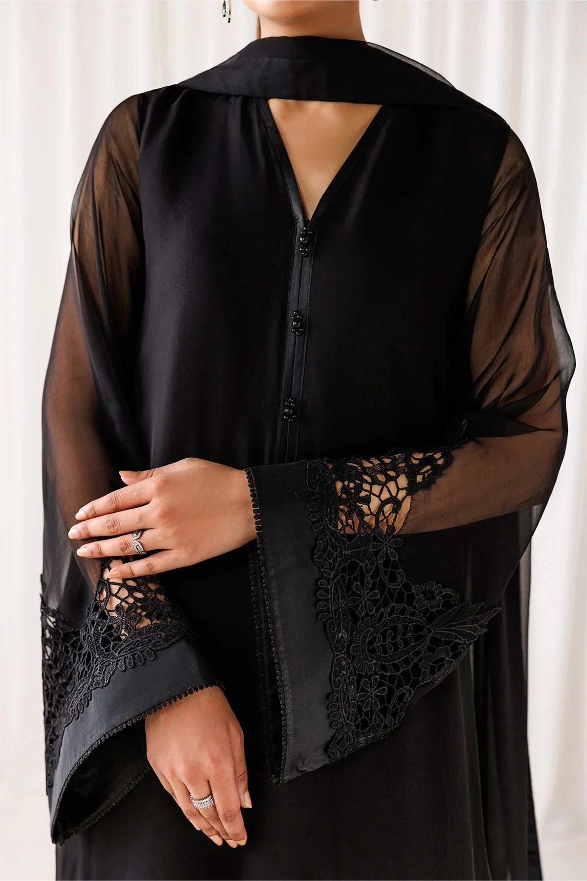 EMBROIDERED CHIFFON EN-1300 - Image 3
