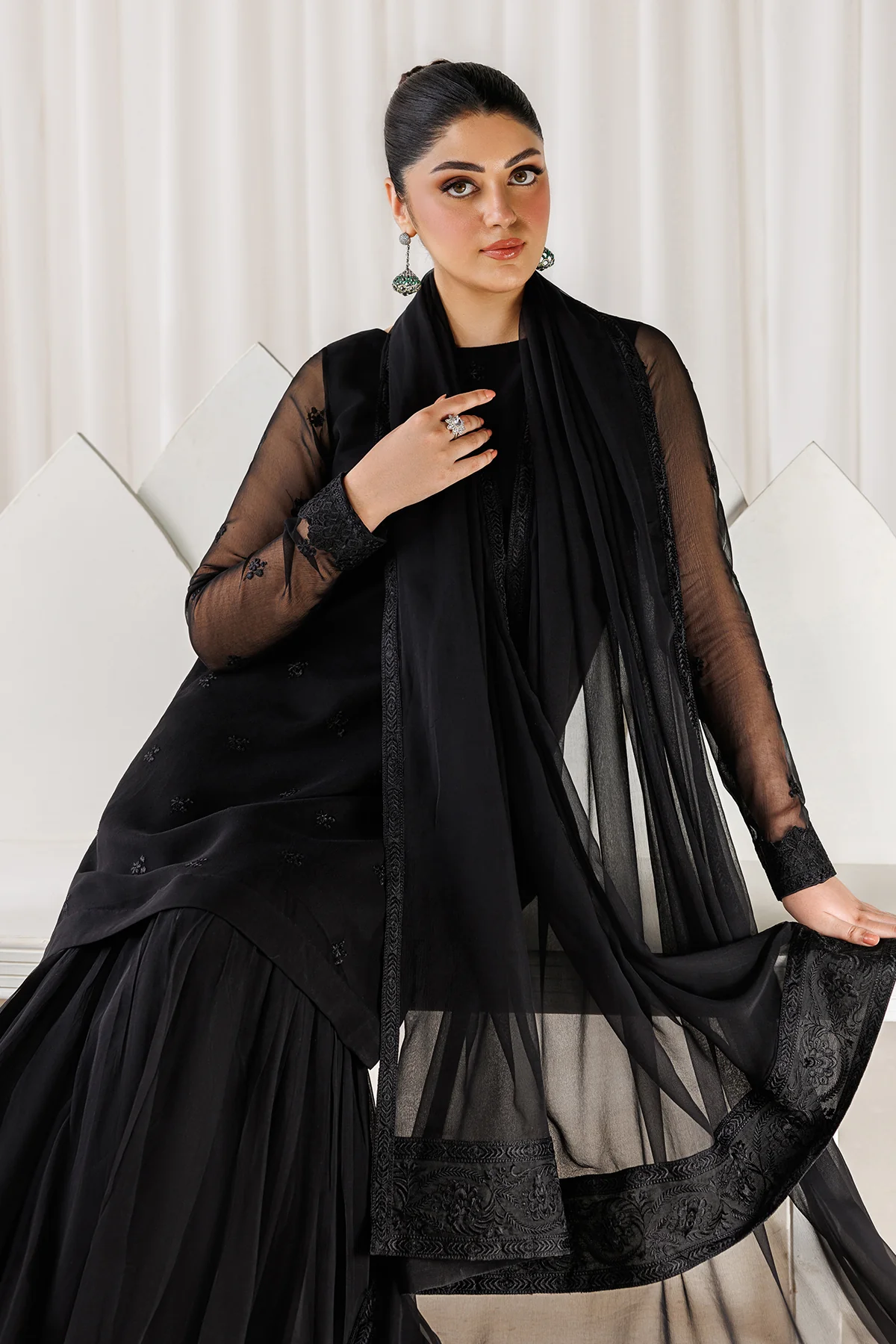 EMBROIDERED CHIFFON EN-1310 - Image 6