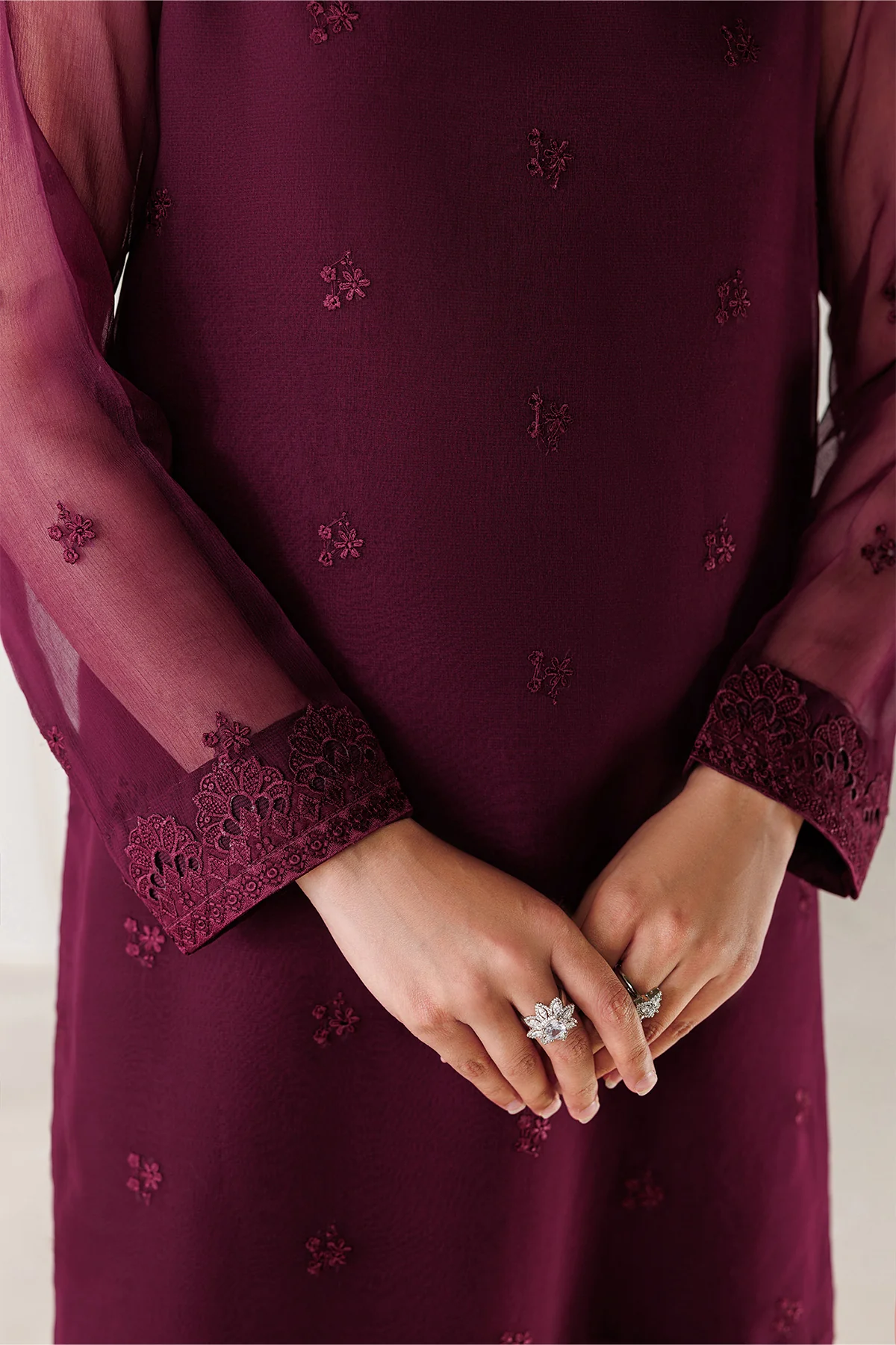 EMBROIDERED CHIFFON EN-1312 - Image 3