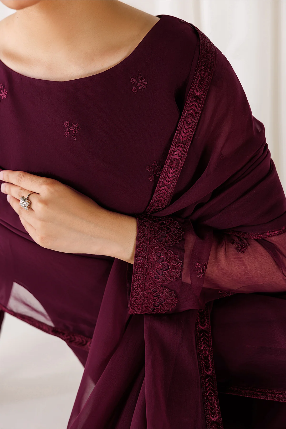 EMBROIDERED CHIFFON EN-1312 - Image 4