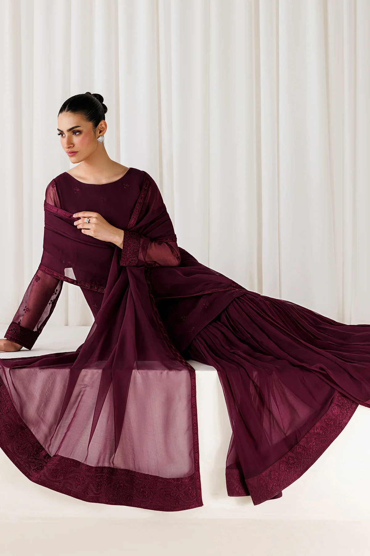 EMBROIDERED CHIFFON EN-1312 - Image 6