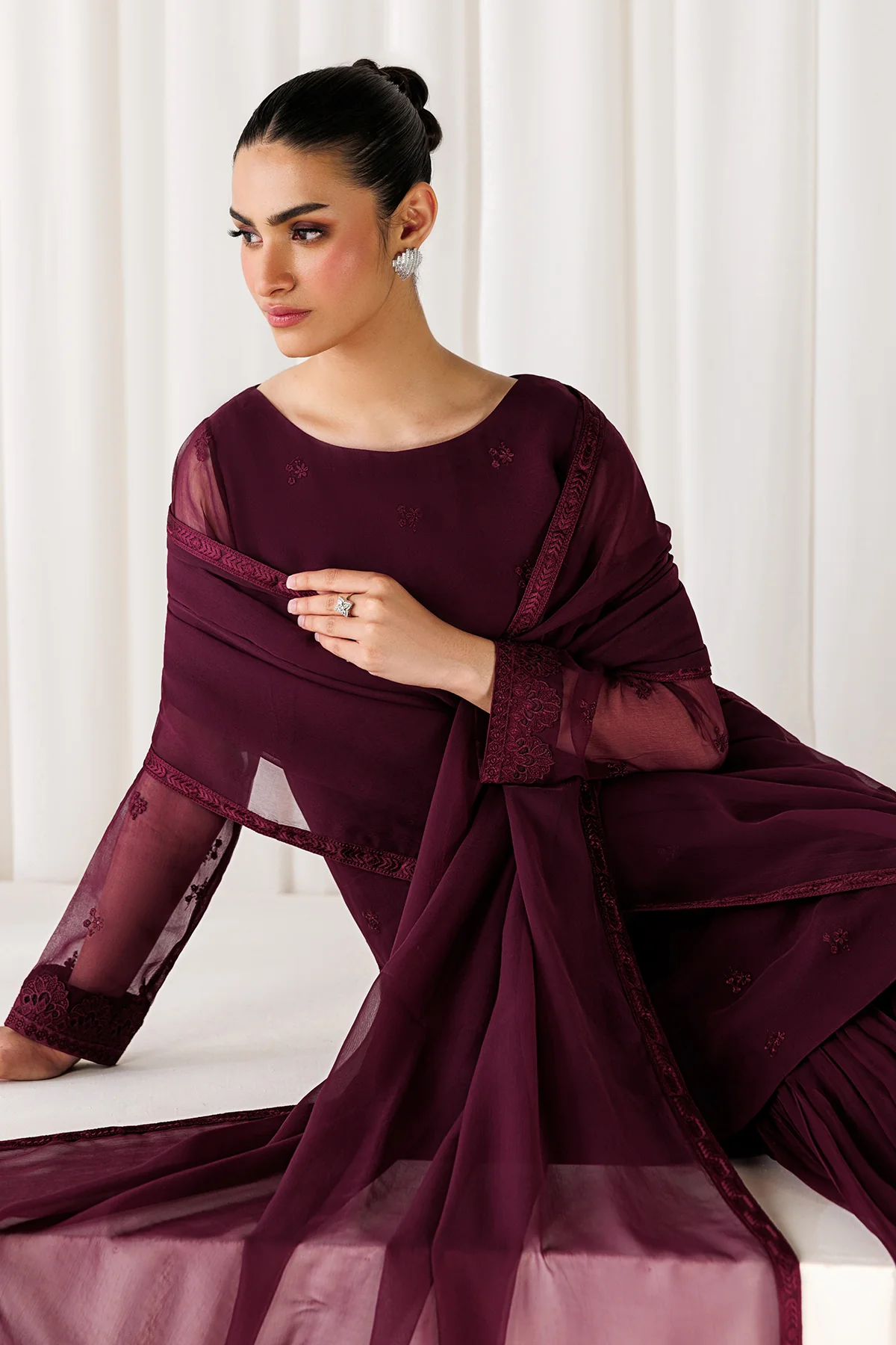 EMBROIDERED CHIFFON EN-1312 - Image 7