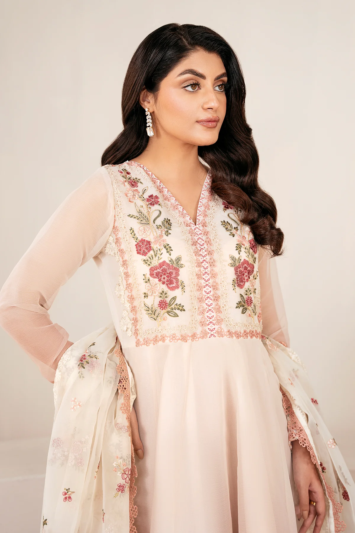 EMBROIDERED CHIFFON PR-1055 - Image 4