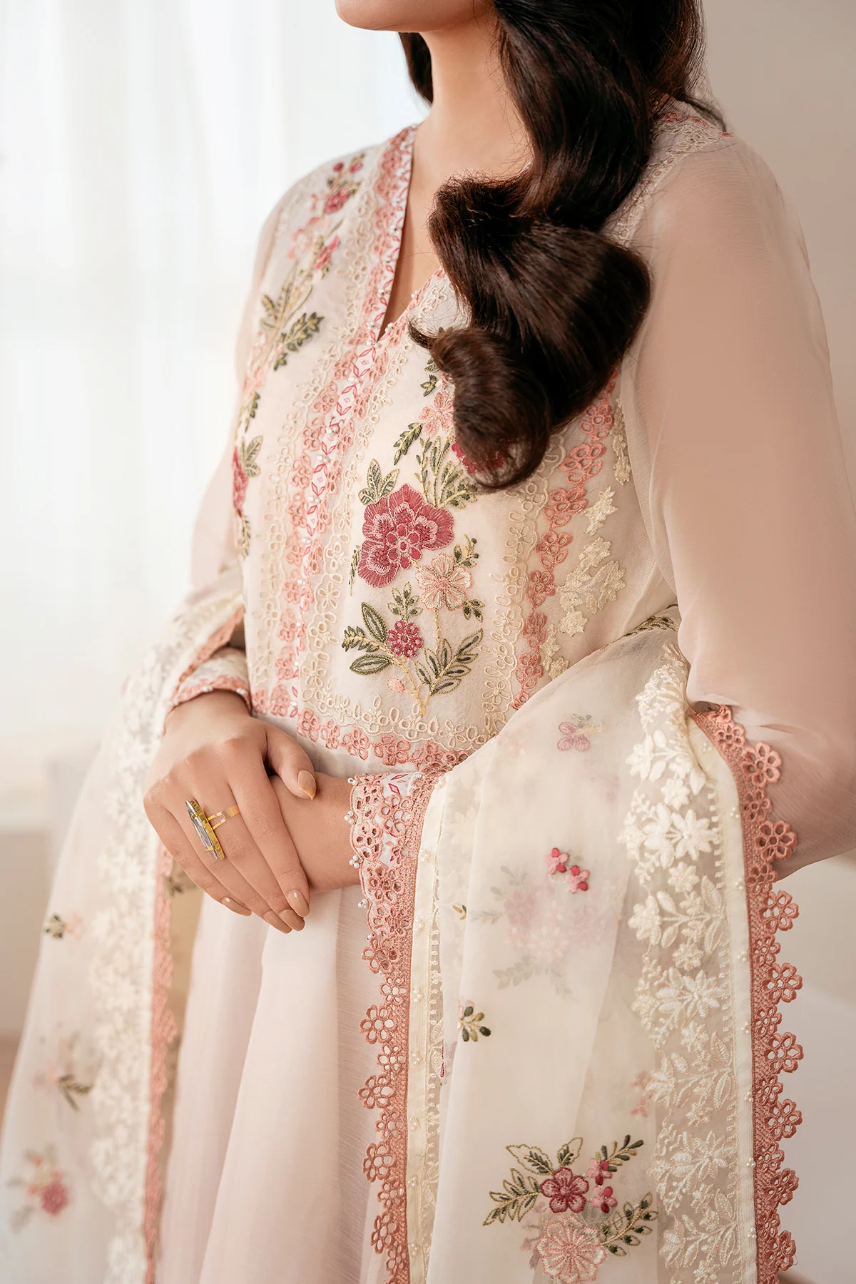 EMBROIDERED CHIFFON PR-1055 - Image 5
