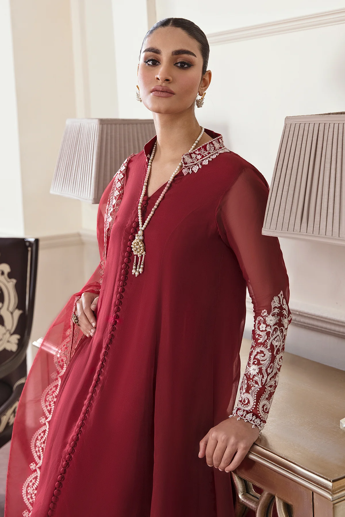 EMBROIDERED CHIFFON PR-757 - Image 4