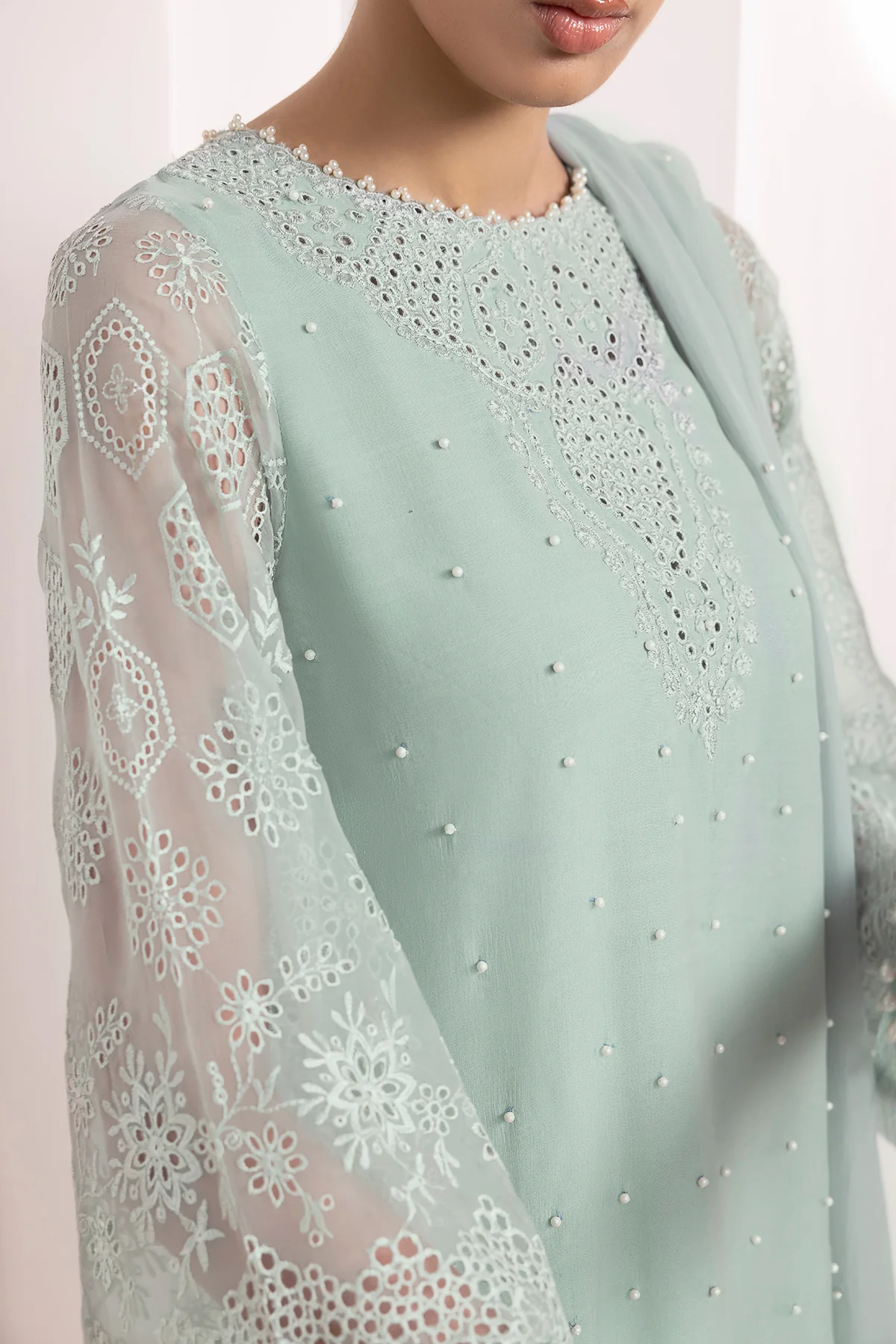 EMBROIDERED CHIFFON PR-842 - Image 6