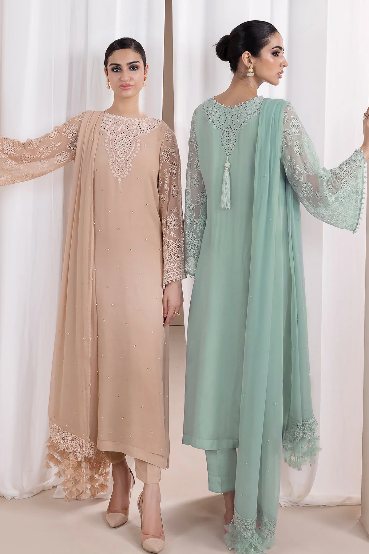 EMBROIDERED CHIFFON PR-842 - Image 8