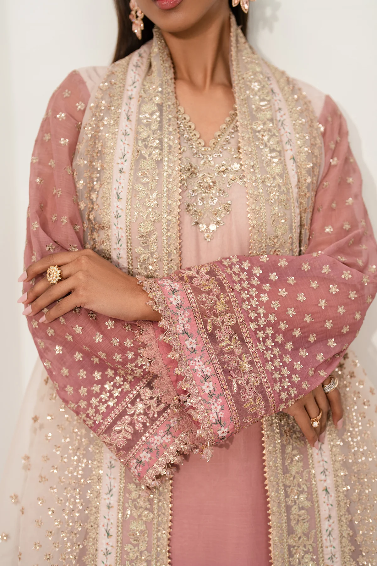EMBROIDERED CHIFFON UF-4135 - Image 3