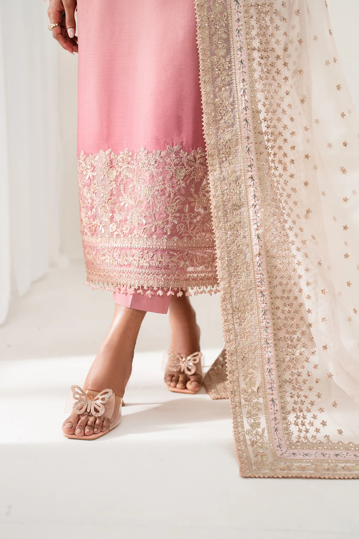 EMBROIDERED CHIFFON UF-4135 - Image 6