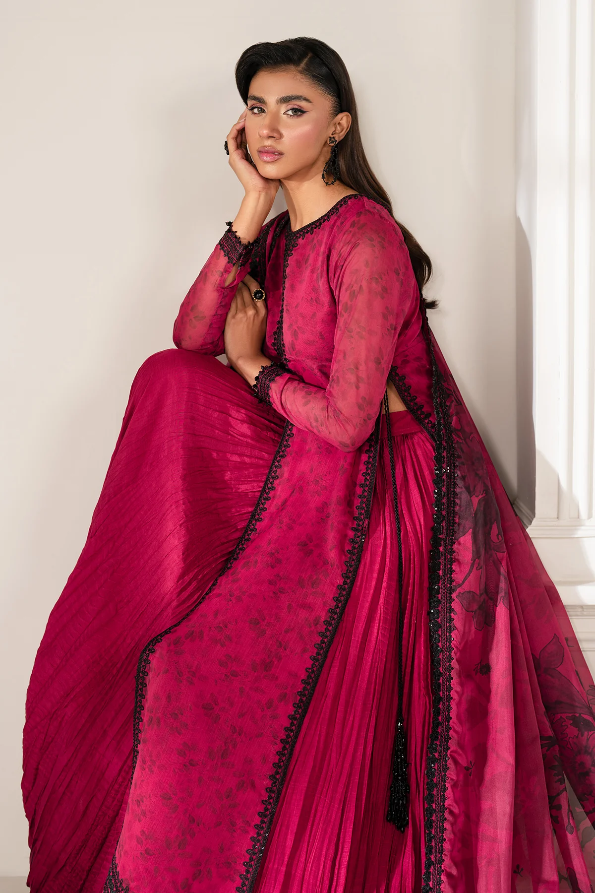 EMBROIDERED CHIFFON SF-4138 - Image 7