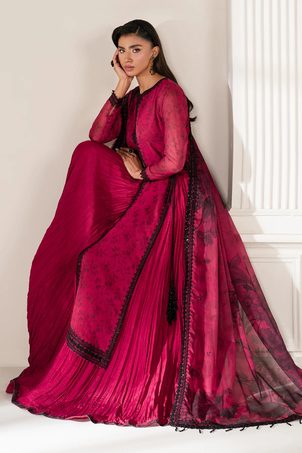 EMBROIDERED CHIFFON SF-4138 - Image 8