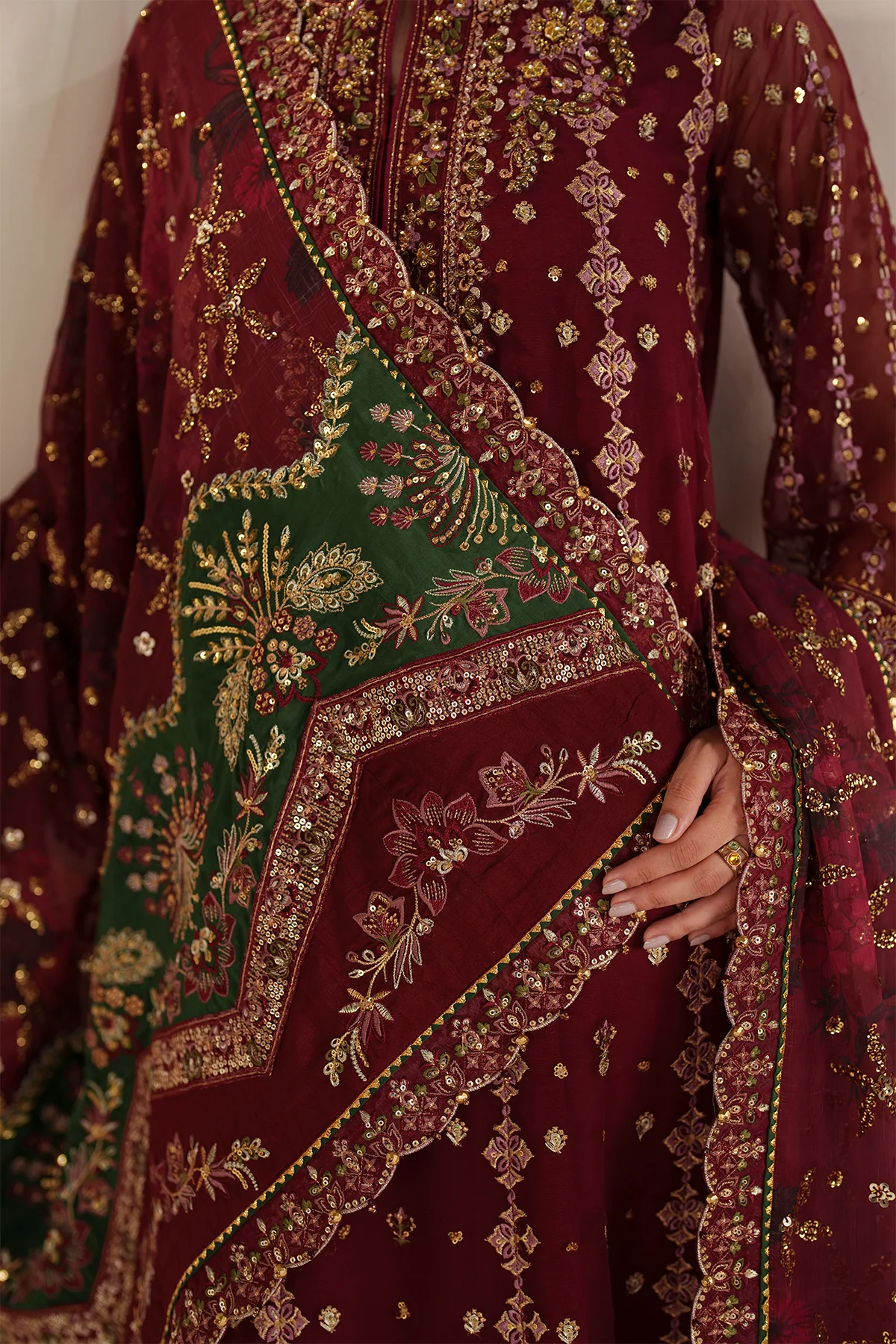 EMBROIDERED CHIFFON SF-4367 - Image 4