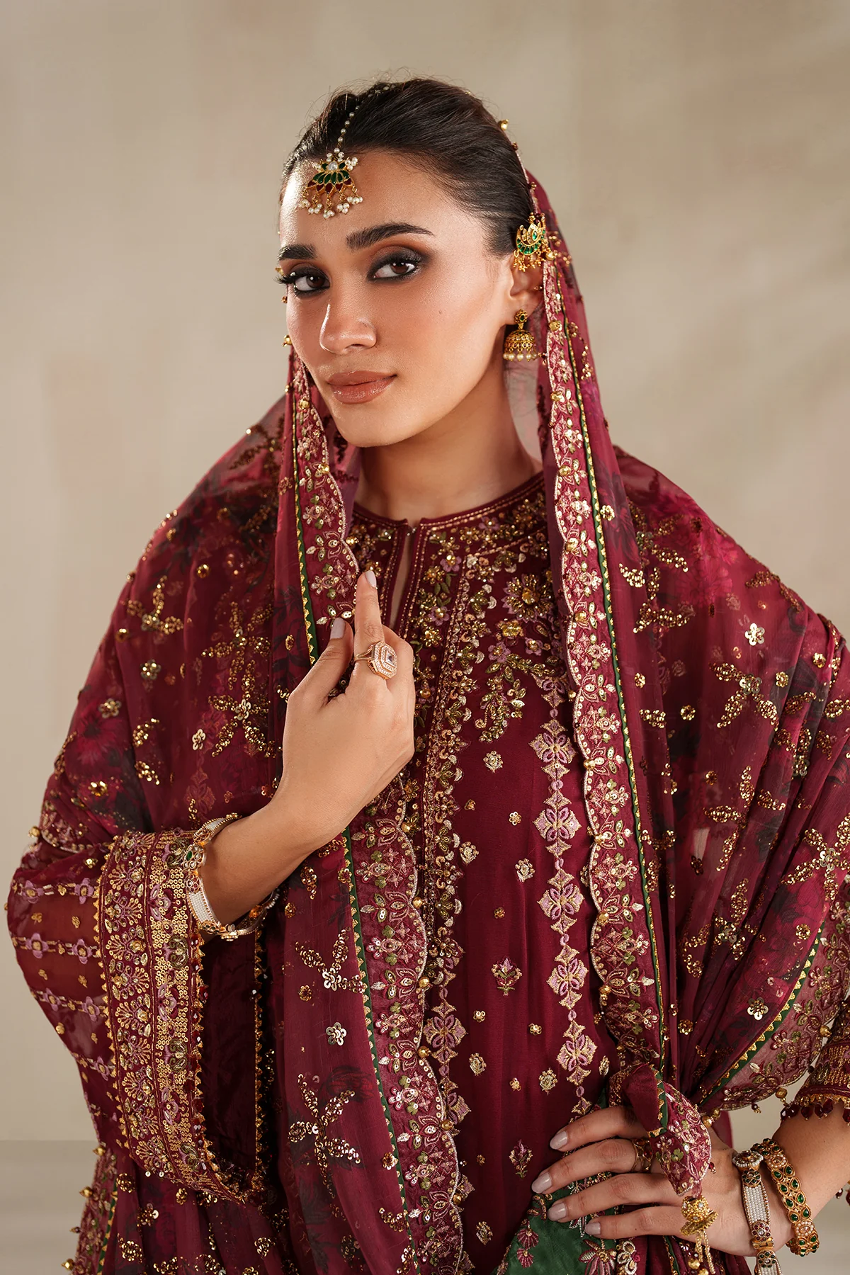 EMBROIDERED CHIFFON SF-4367 - Image 8