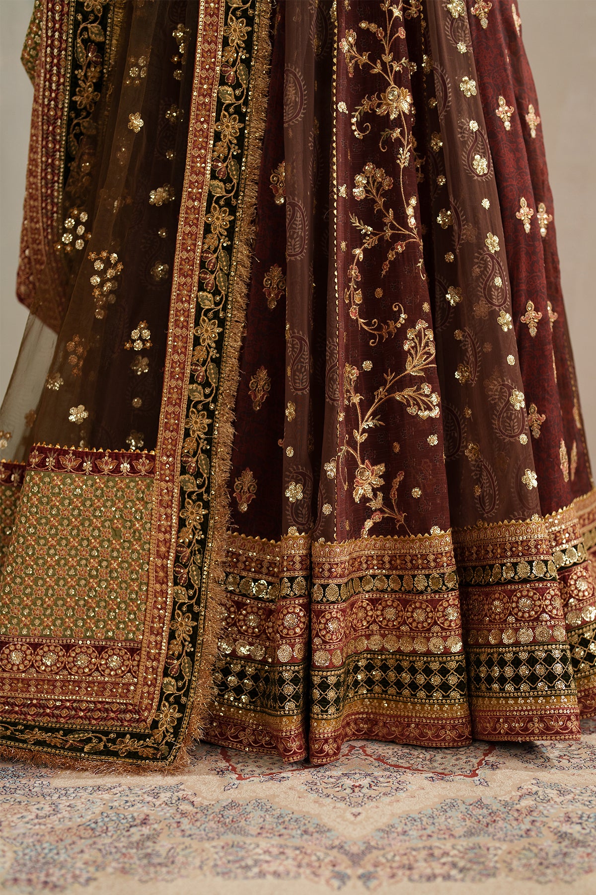 EMBROIDERED CHIFFON SF-4376 - Image 4