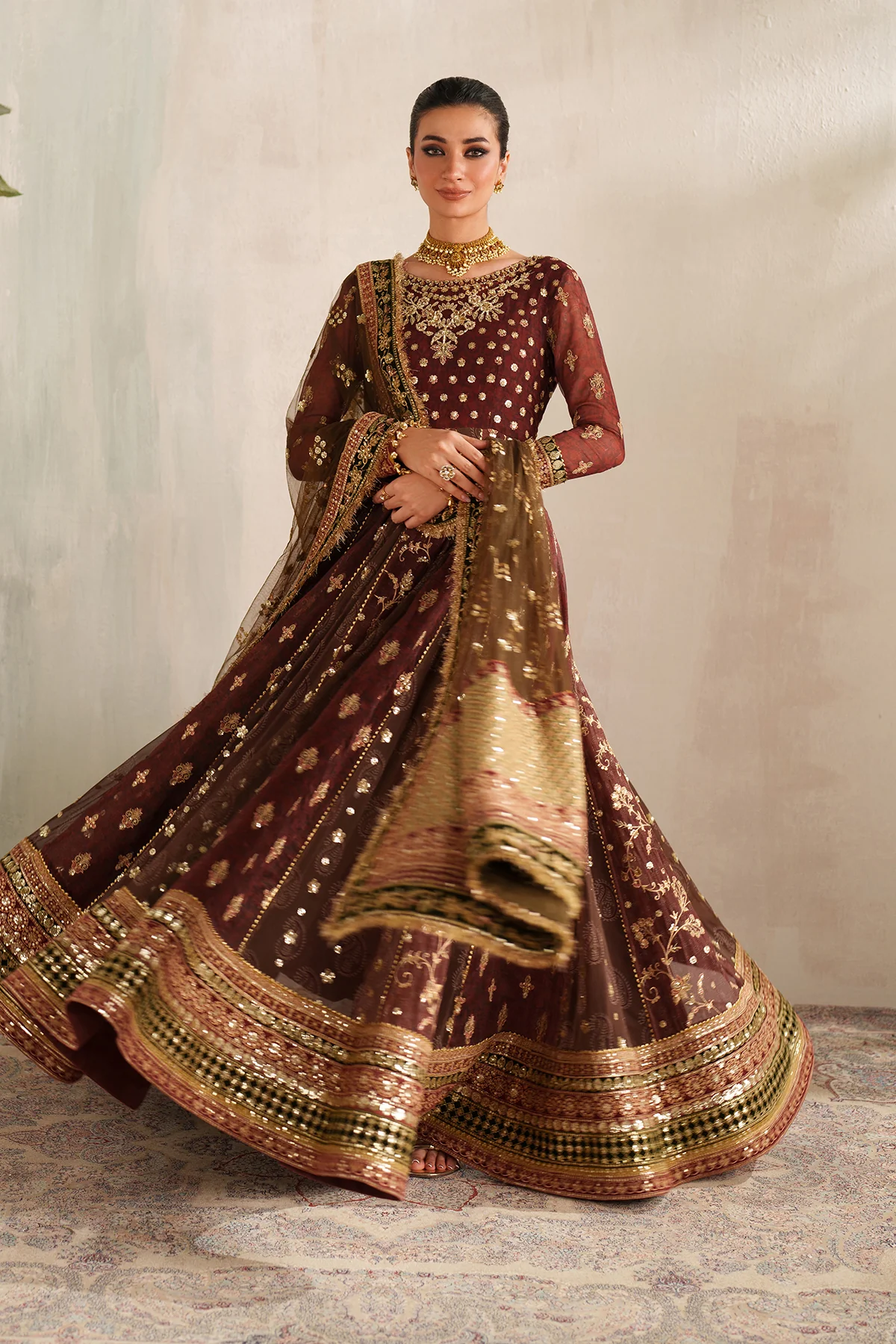 EMBROIDERED CHIFFON SF-4376 - Image 7
