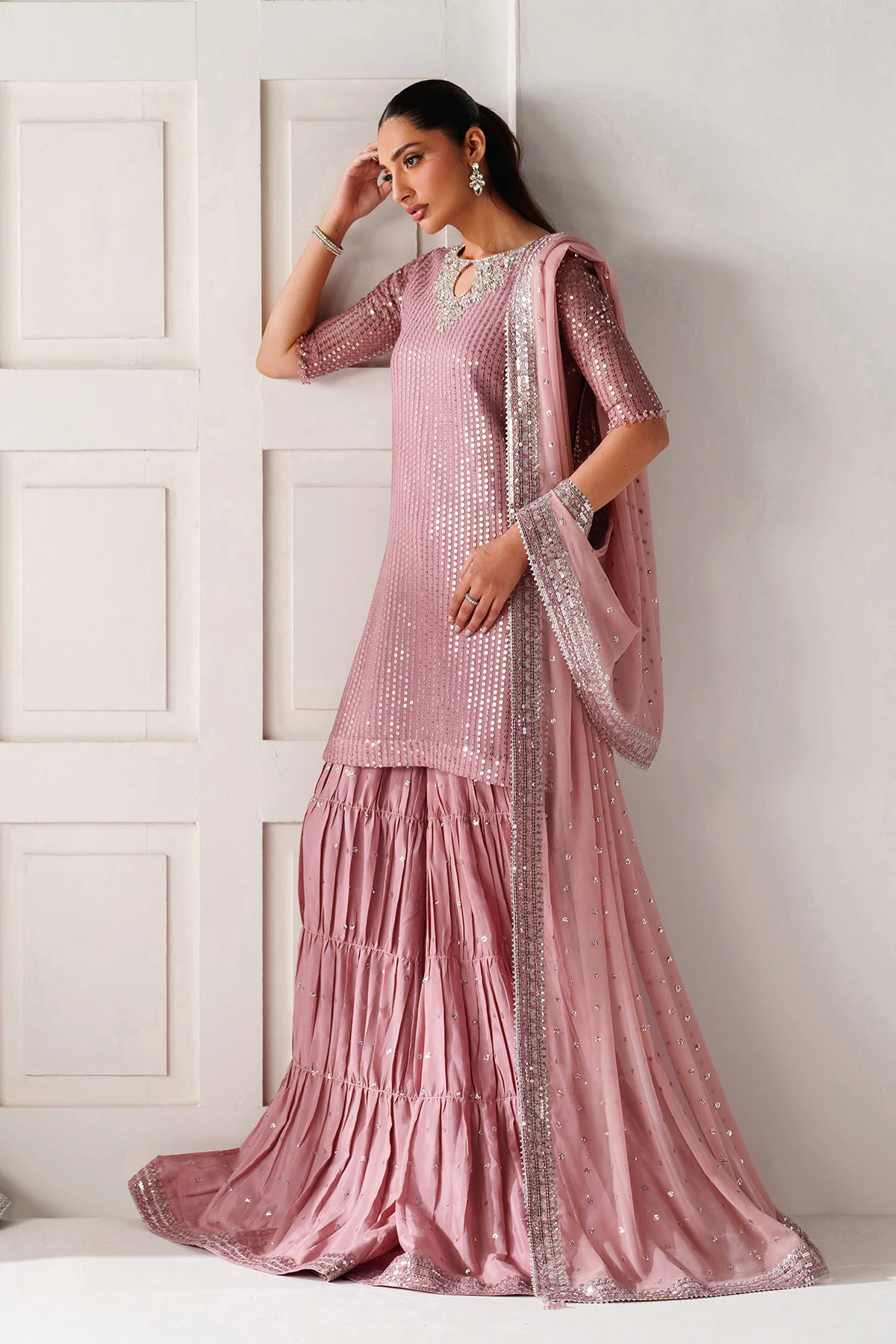 EMBROIDERED CHIFFON SF-4388 - Image 10