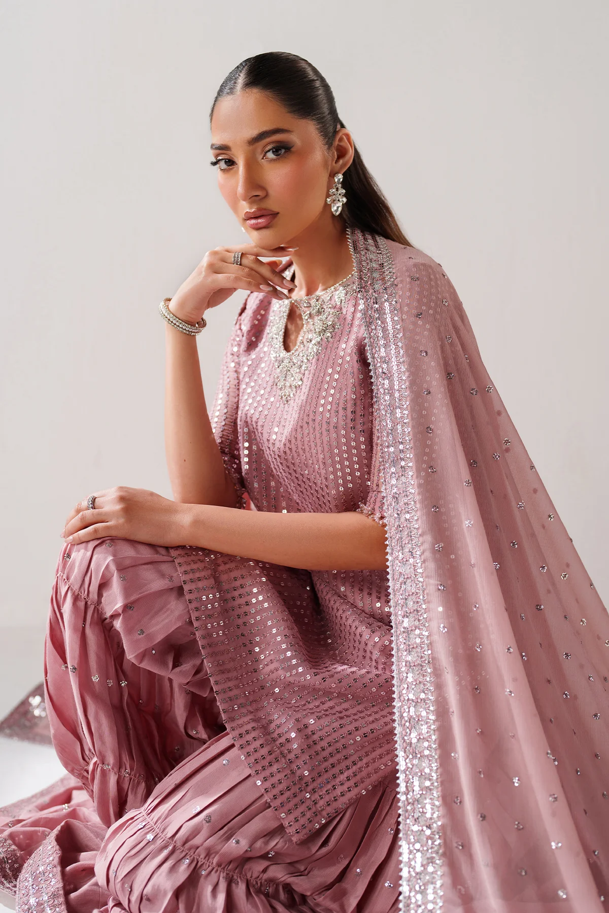EMBROIDERED CHIFFON SF-4388 - Image 5