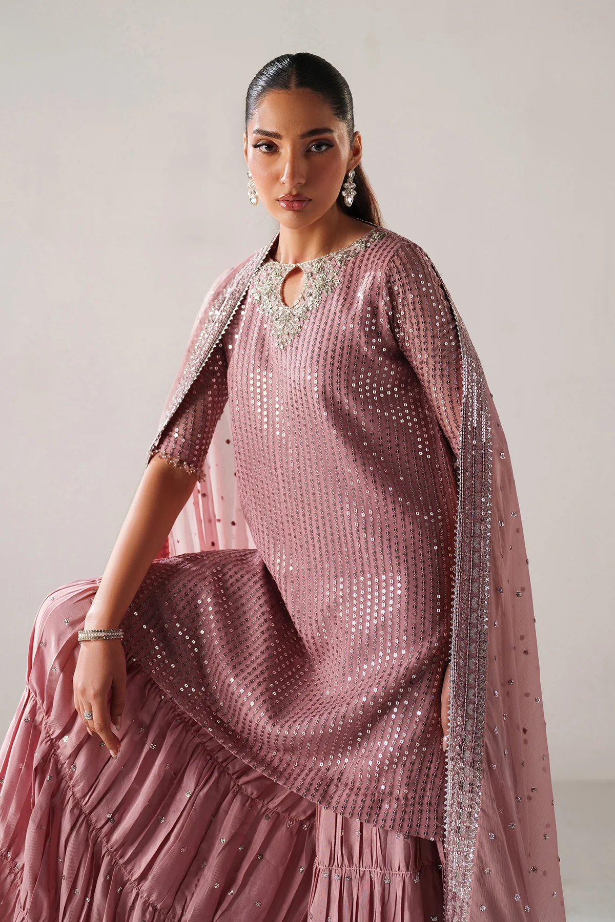 EMBROIDERED CHIFFON SF-4388 - Image 6