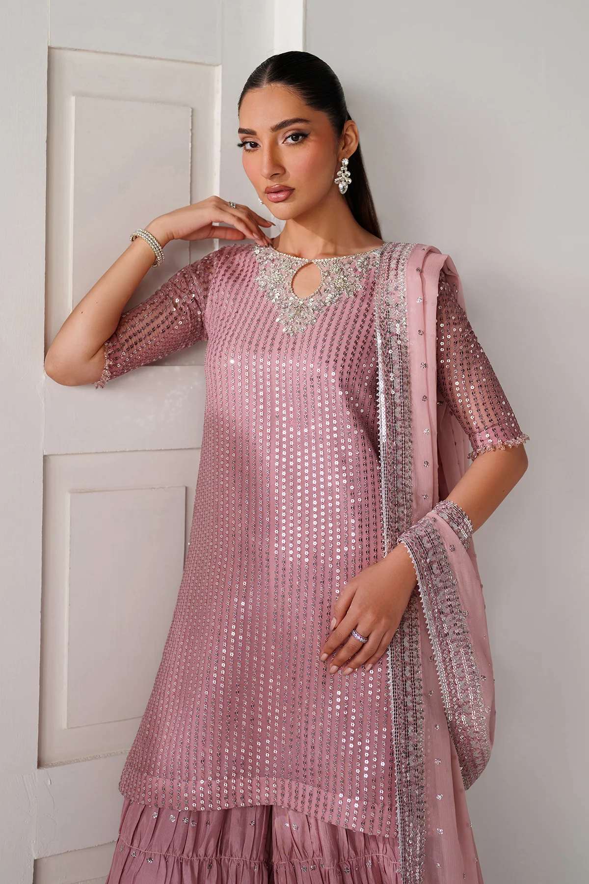 EMBROIDERED CHIFFON SF-4388 - Image 7