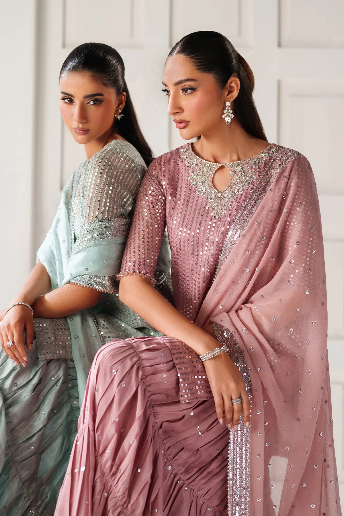 EMBROIDERED CHIFFON SF-4389 - Image 10