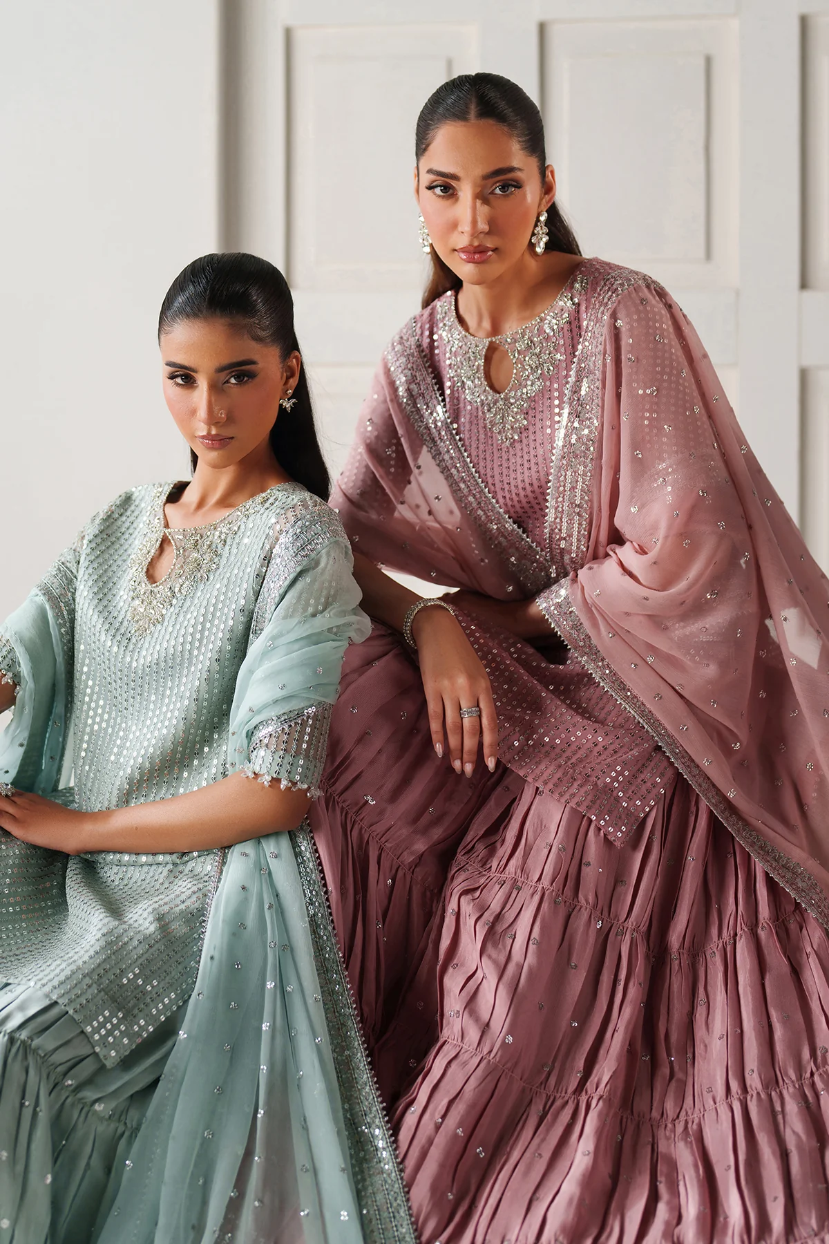 EMBROIDERED CHIFFON SF-4389 - Image 12