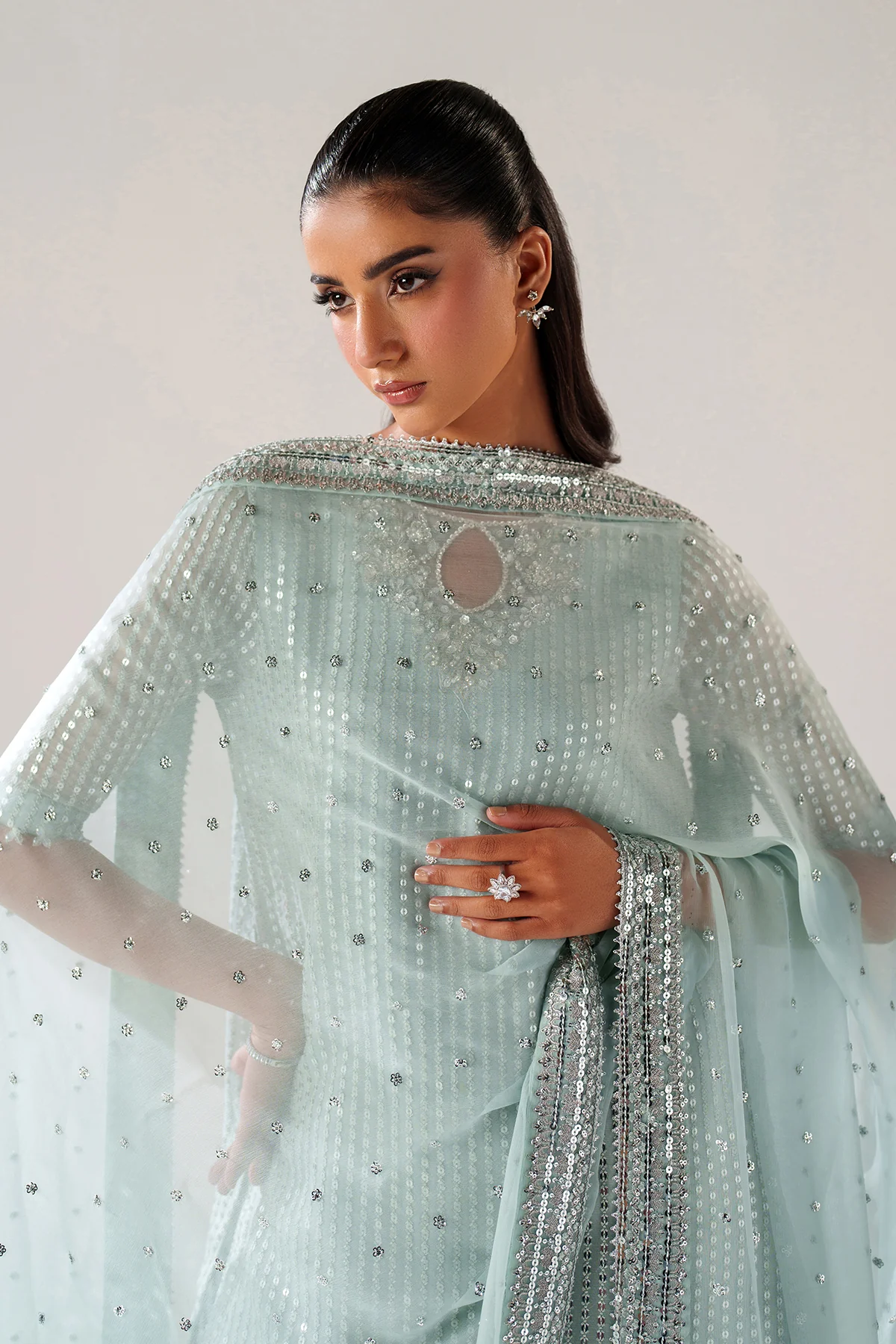 EMBROIDERED CHIFFON SF-4389 - Image 3