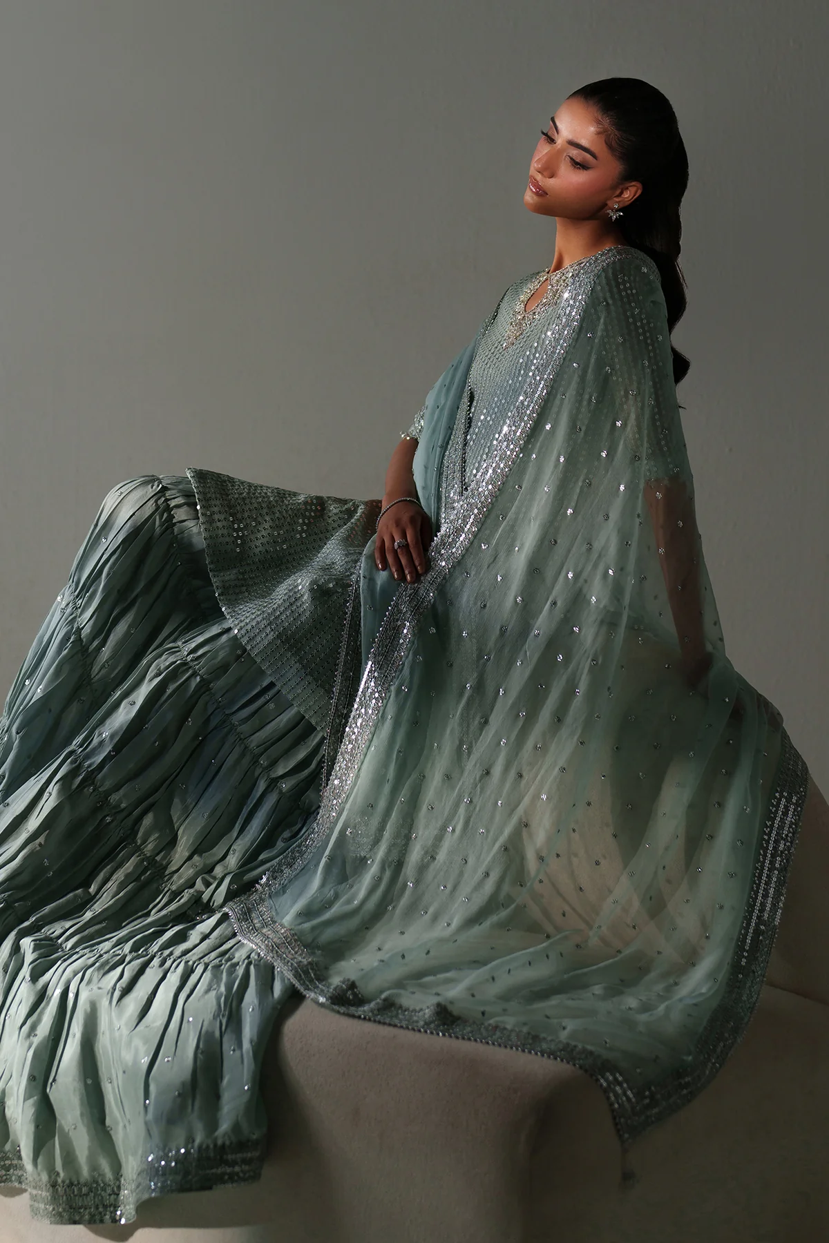 EMBROIDERED CHIFFON SF-4389 - Image 4