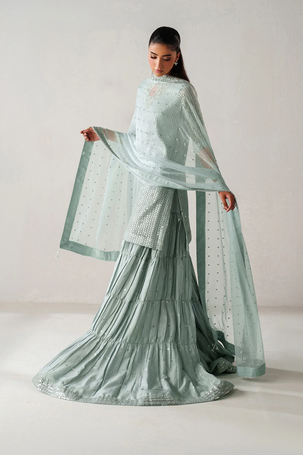 EMBROIDERED CHIFFON SF-4389 - Image 6