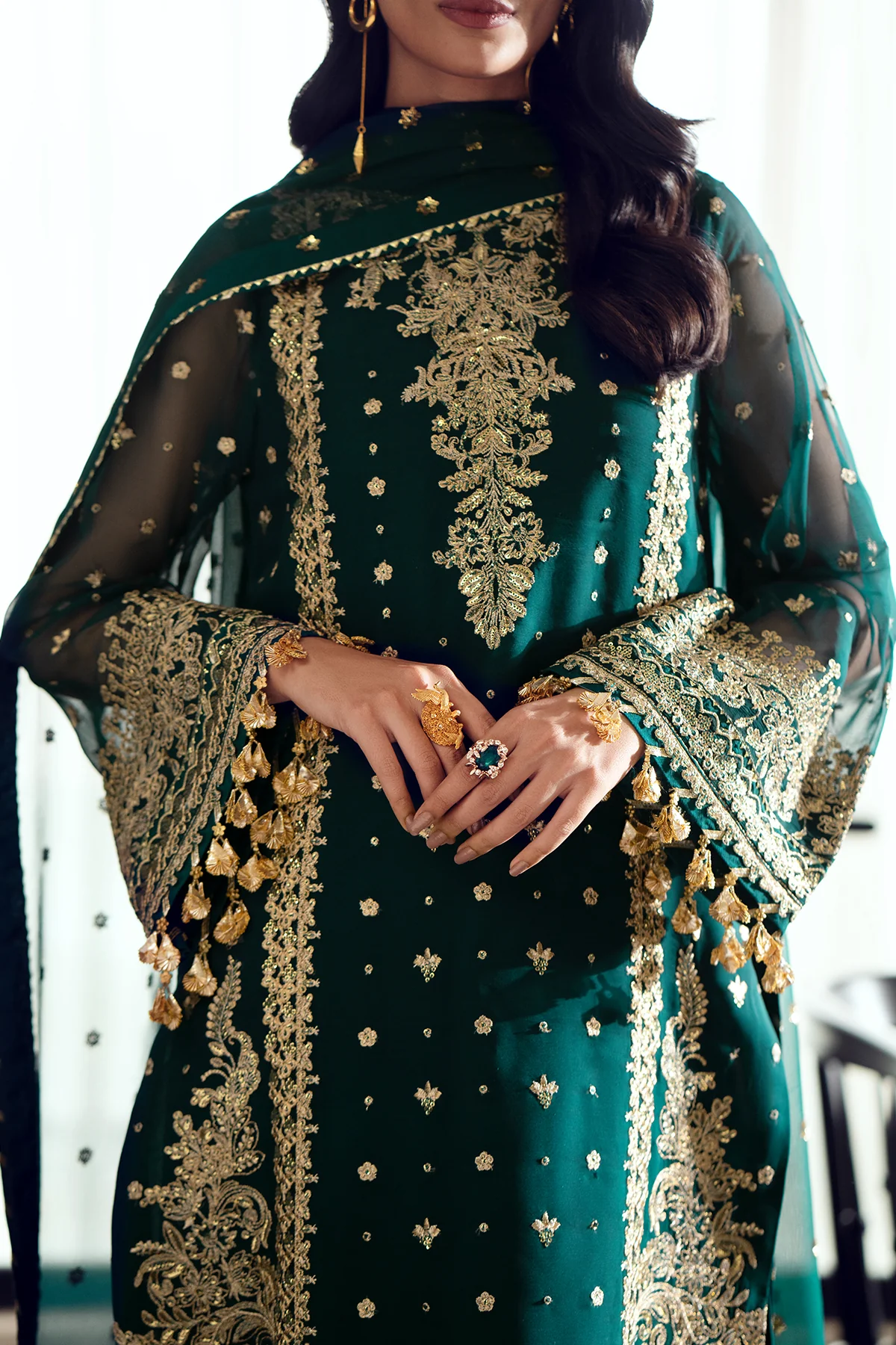 EMBROIDERED CHIFFON UF-505 - Image 7