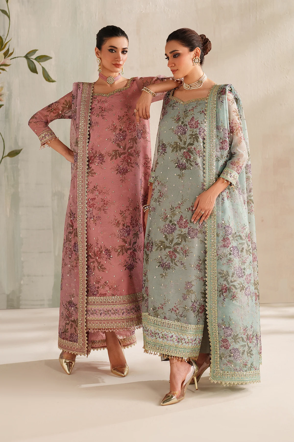 EMBROIDERED COTTON NET SF-4373 - Image 7