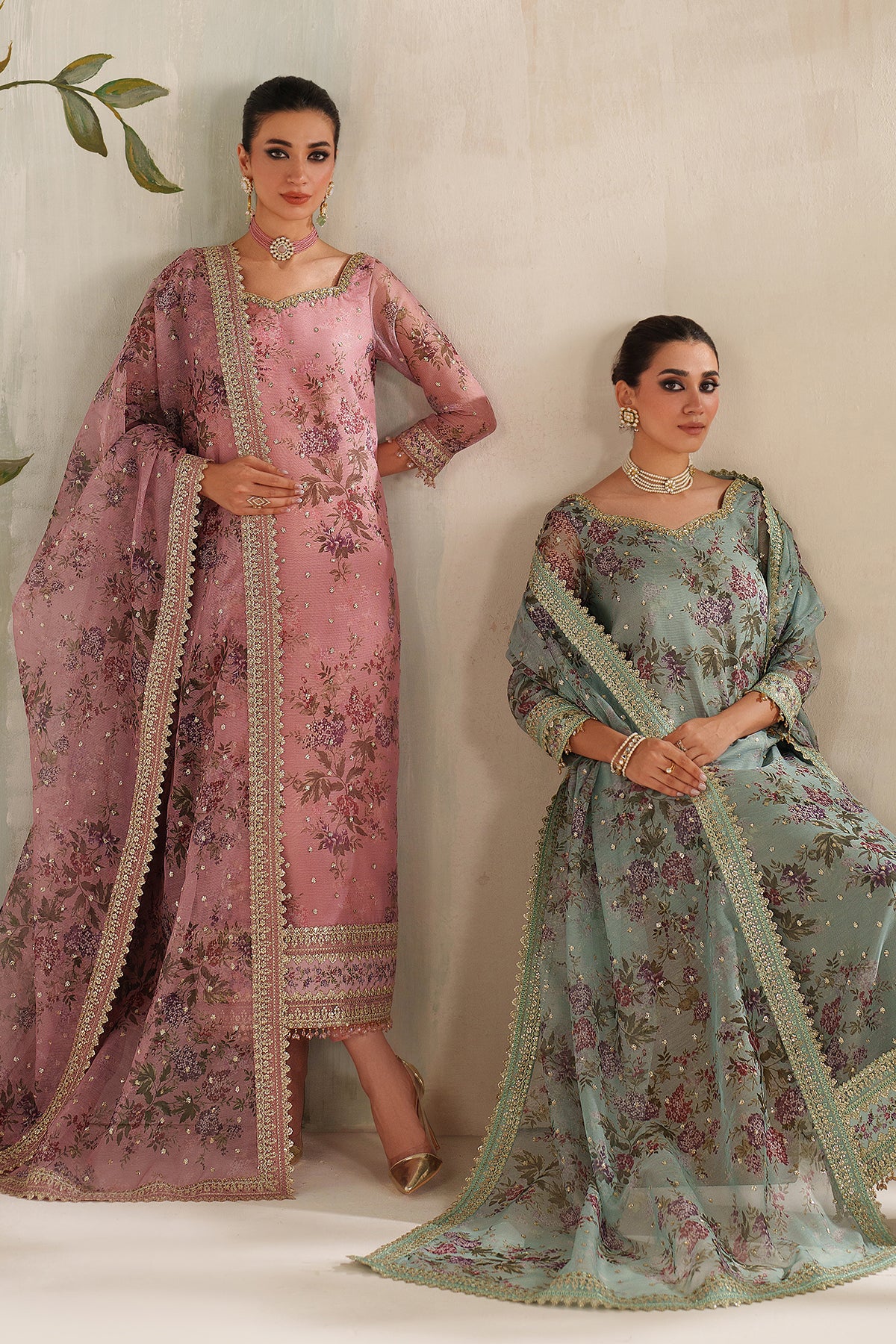 EMBROIDERED COTTON NET SF-4374 - Image 12