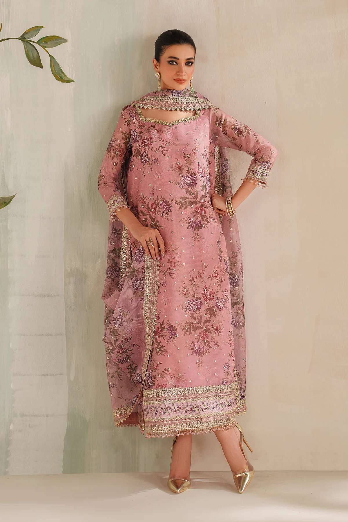 EMBROIDERED COTTON NET SF-4374 - Image 6