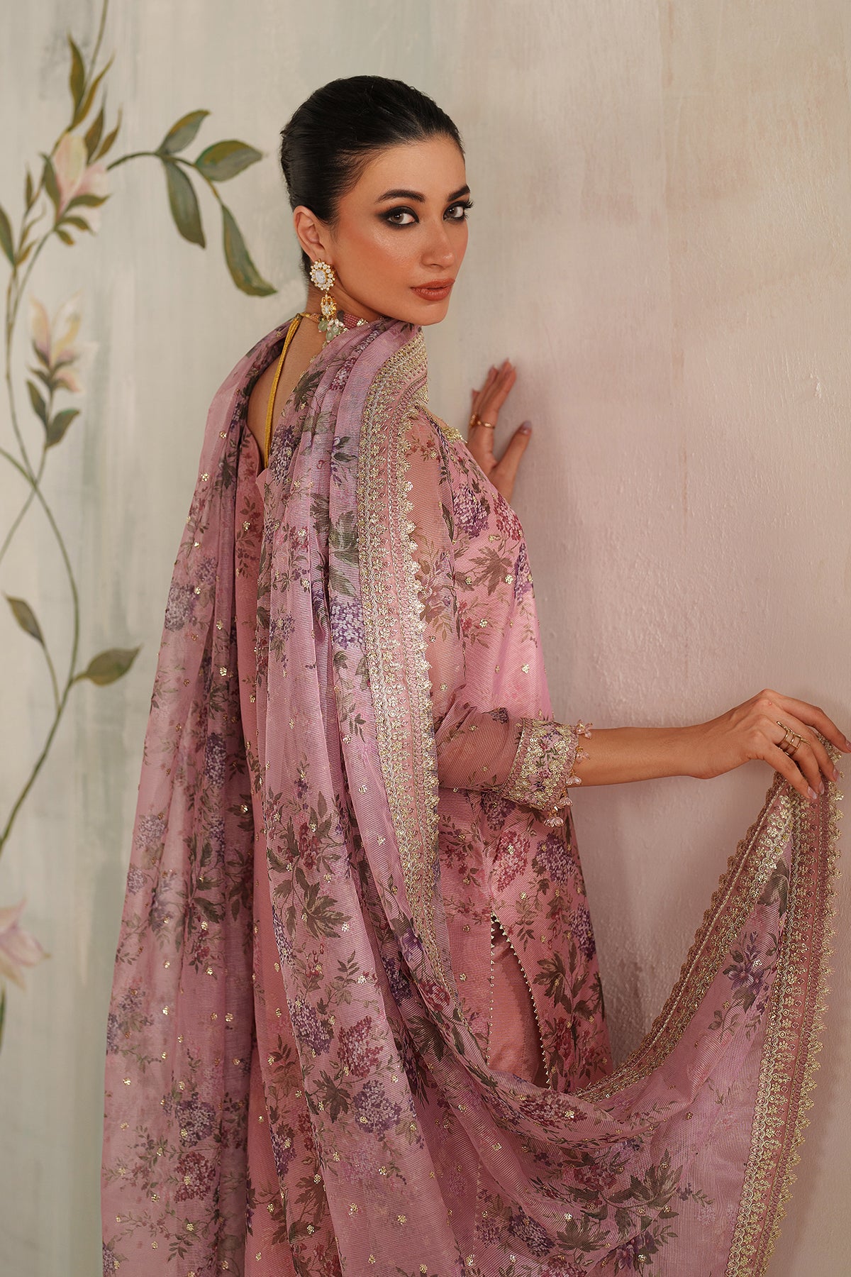 EMBROIDERED COTTON NET SF-4374 - Image 7