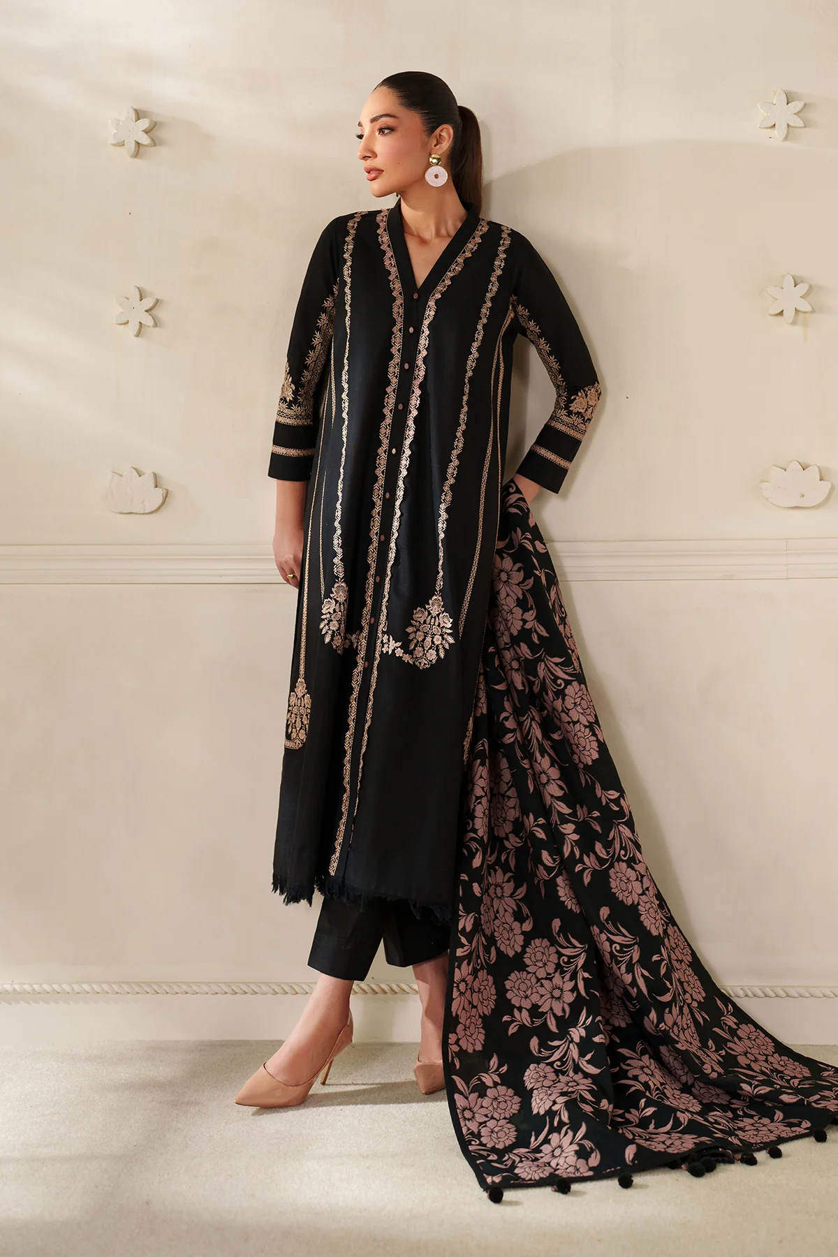 EMBROIDERED KHADDAR PR-1232 - Image 3