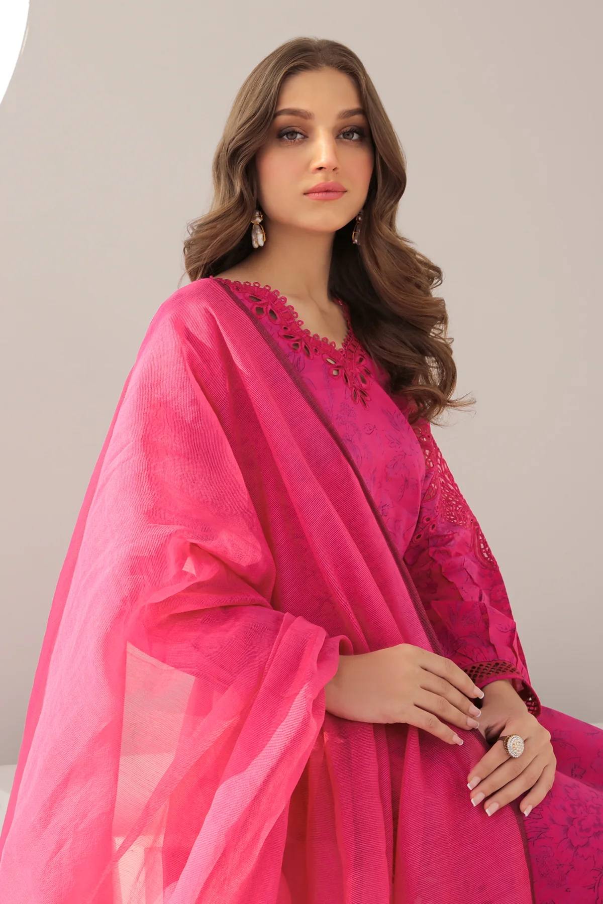 EMBROIDERED LAWN UF-308 - Image 6