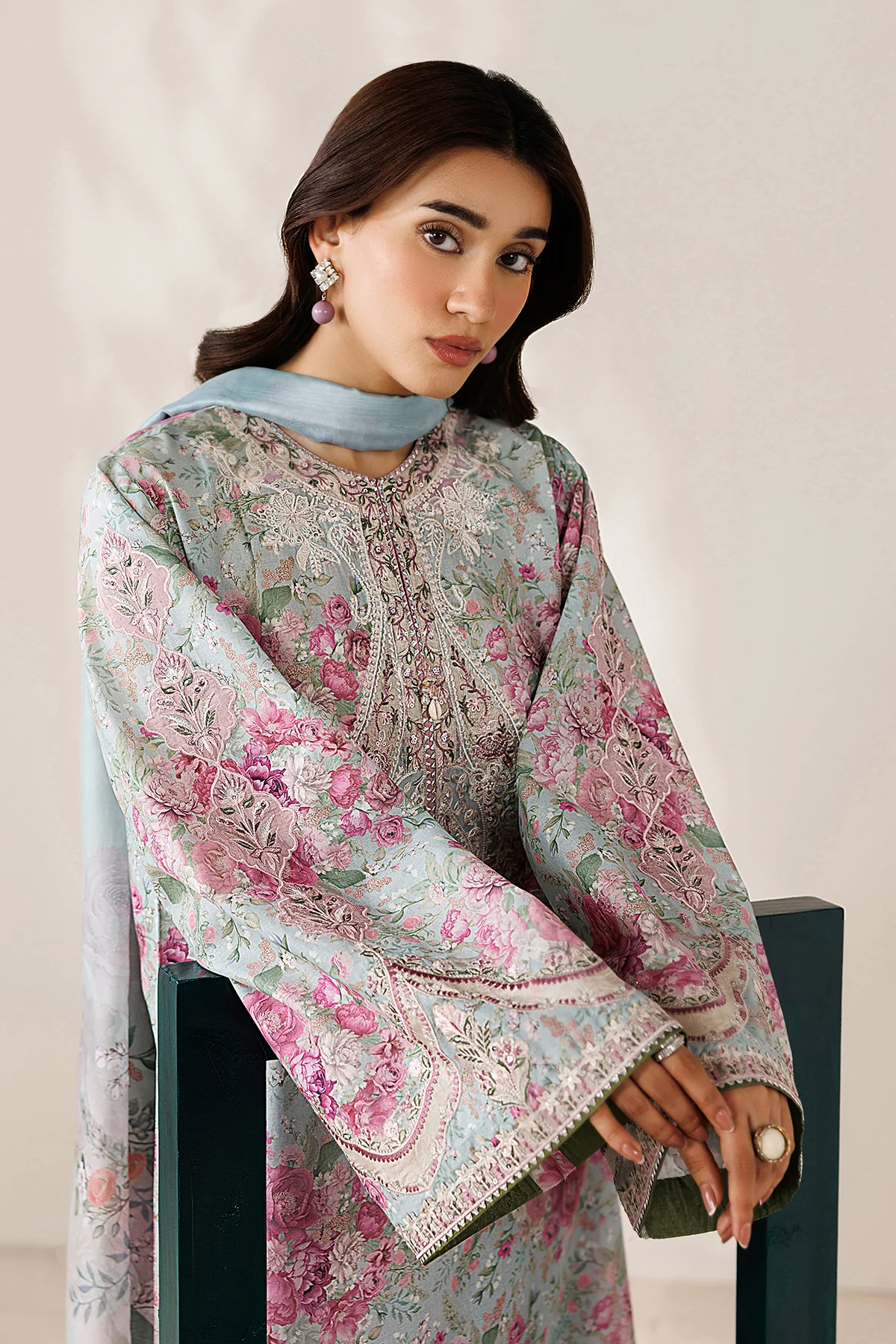 EMBROIDERED PRINTED LAWN PR-1272 - Image 4