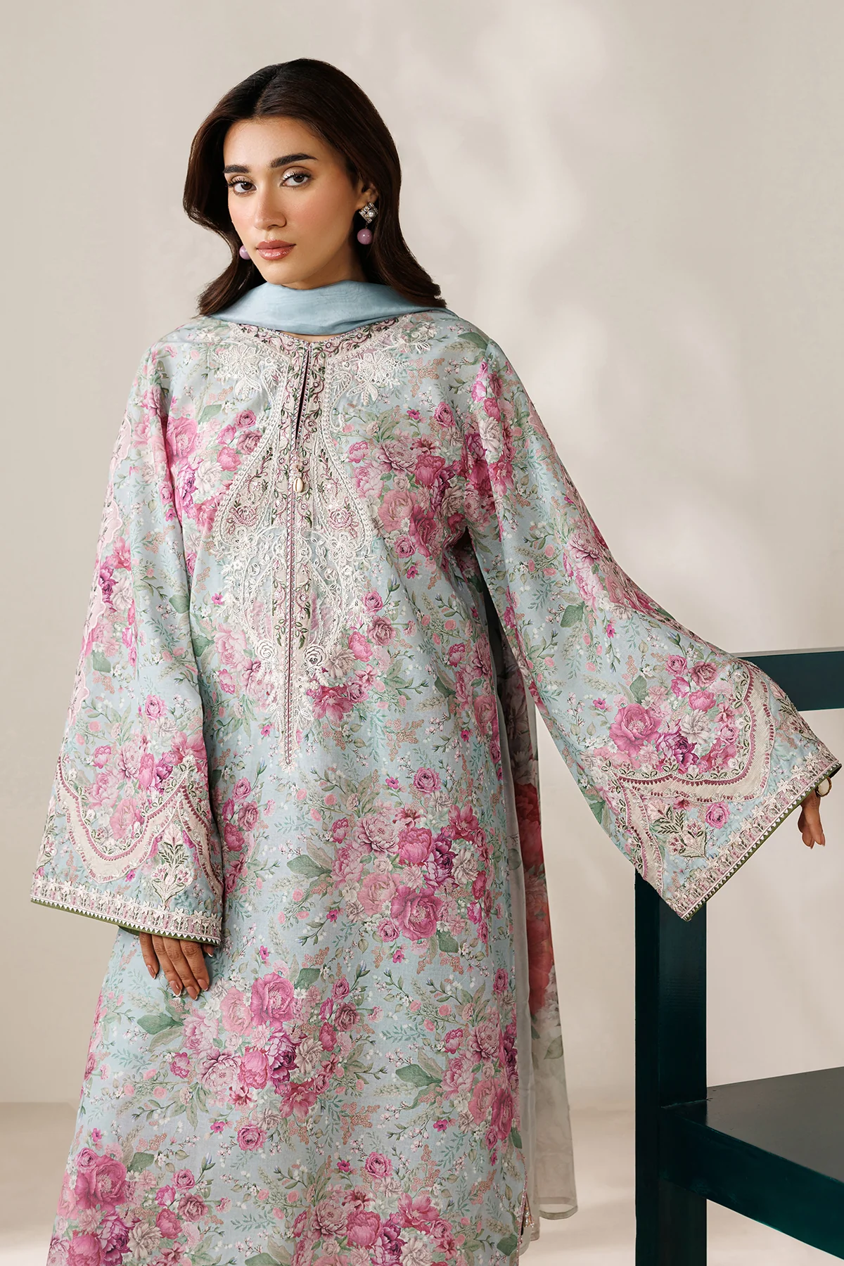 EMBROIDERED PRINTED LAWN PR-1272 - Image 7