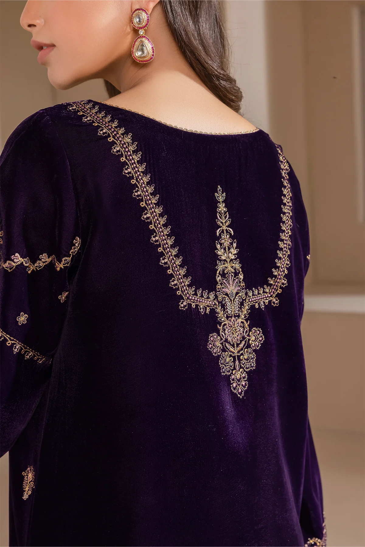 EMBROIDERED VELVET UF-420 - Image 7
