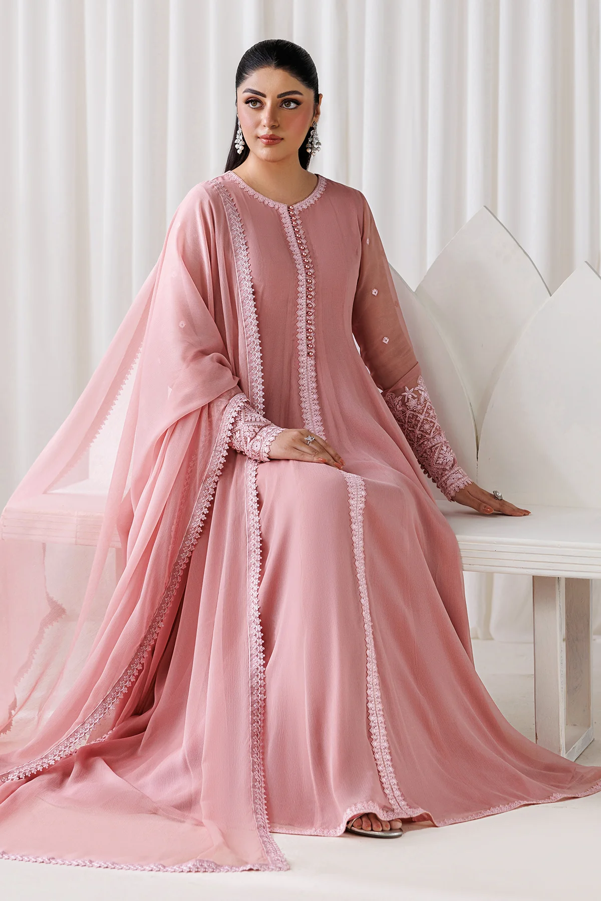 PLAIN CHIFFON DUPATTA-101 - Image 3