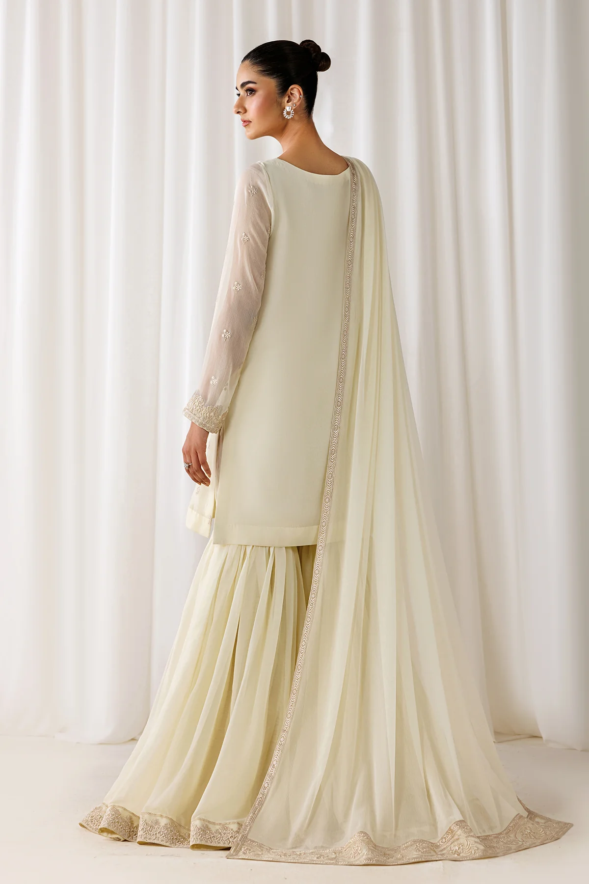 PLAIN CHIFFON DUPATTA-111 - Image 3